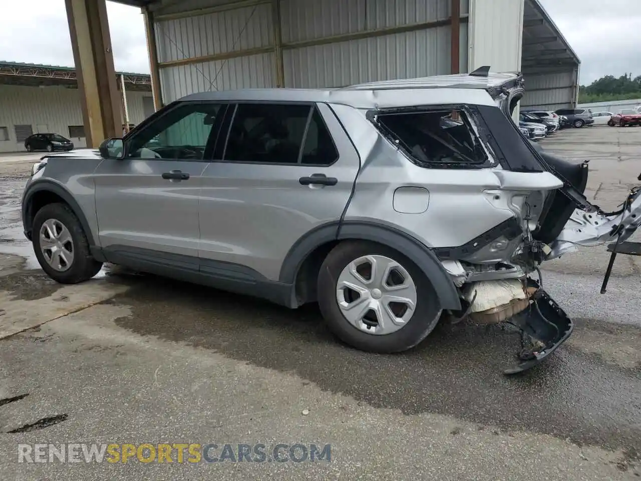 2 Photograph of a damaged car 1FM5K8AB3MGA65173 FORD EXPLORER 2021