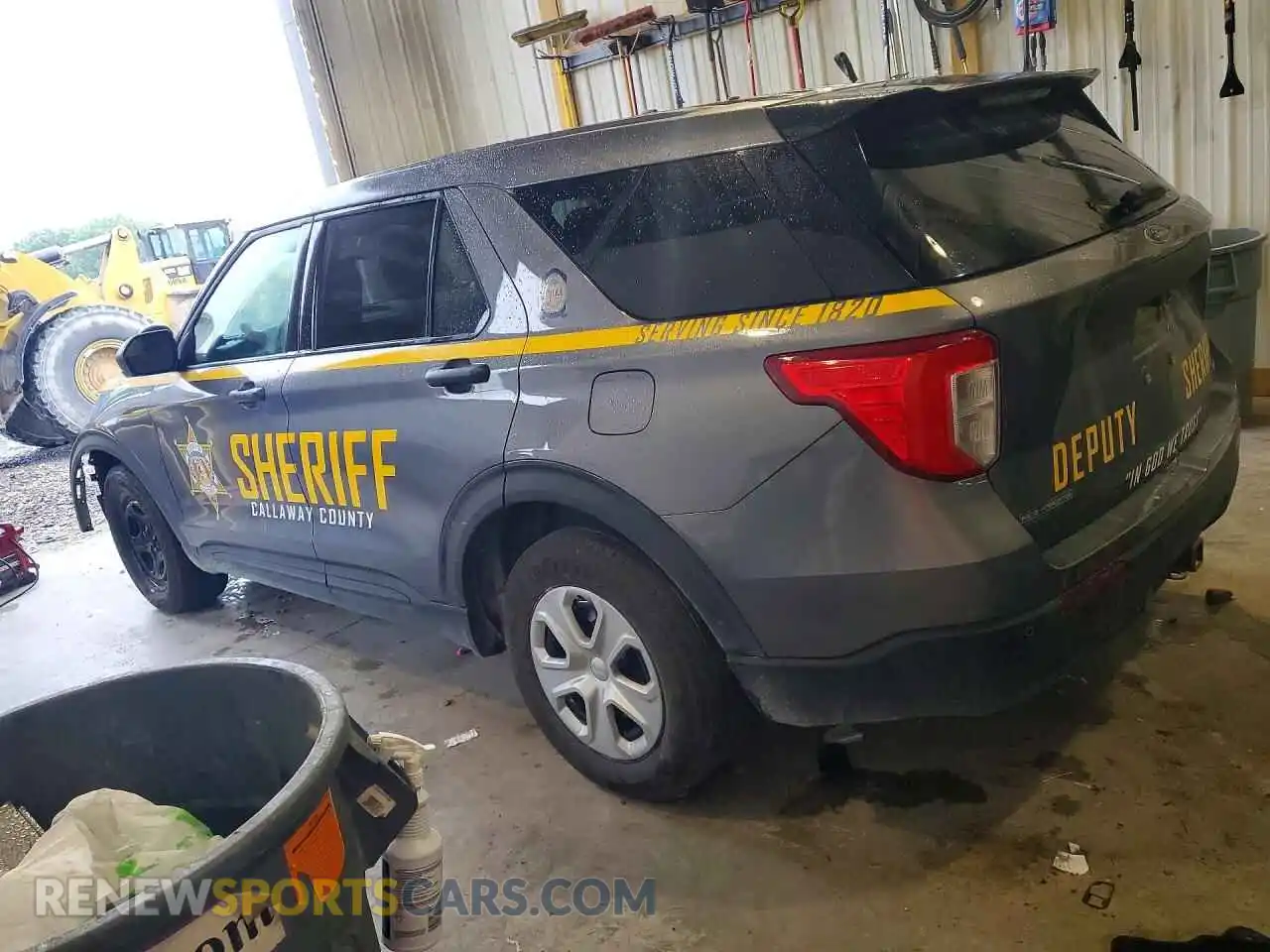 2 Photograph of a damaged car 1FM5K8AB4MGB46389 FORD EXPLORER 2021