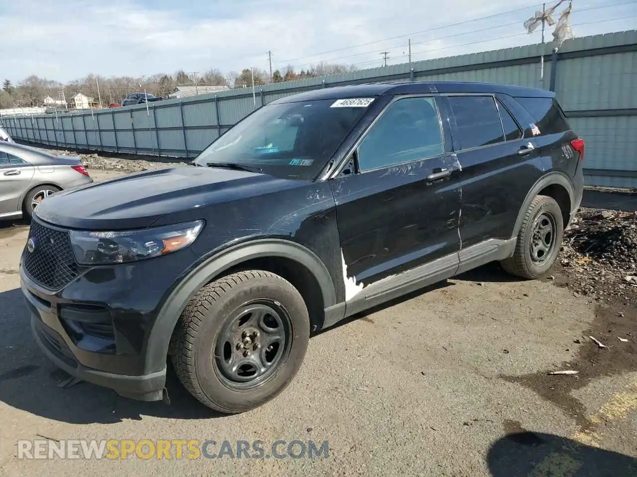 1 Photograph of a damaged car 1FM5K8AB4MGB64584 FORD EXPLORER 2021