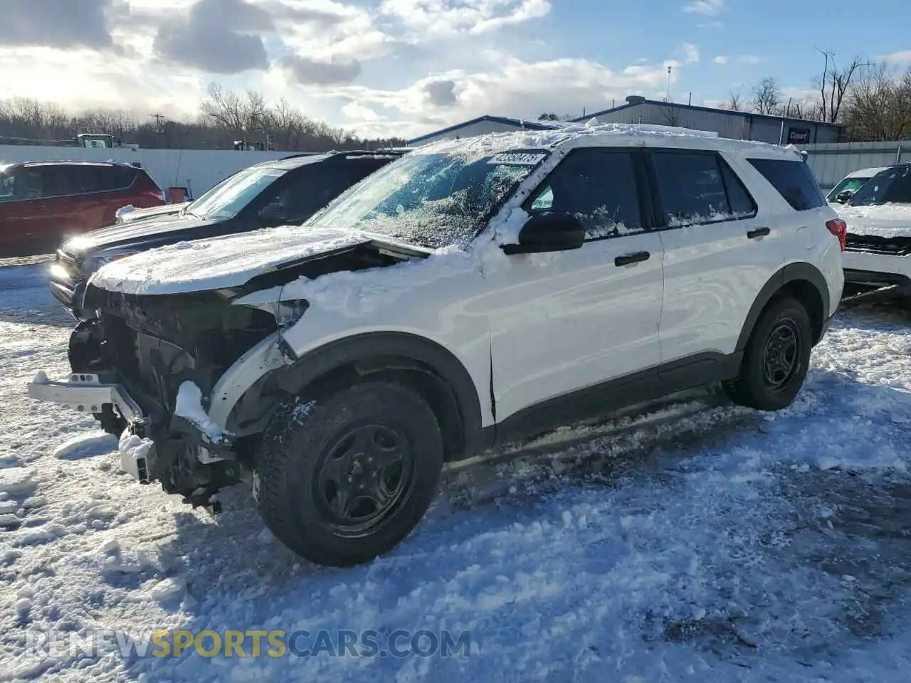 1 Photograph of a damaged car 1FM5K8AB5MGB72094 FORD EXPLORER 2021