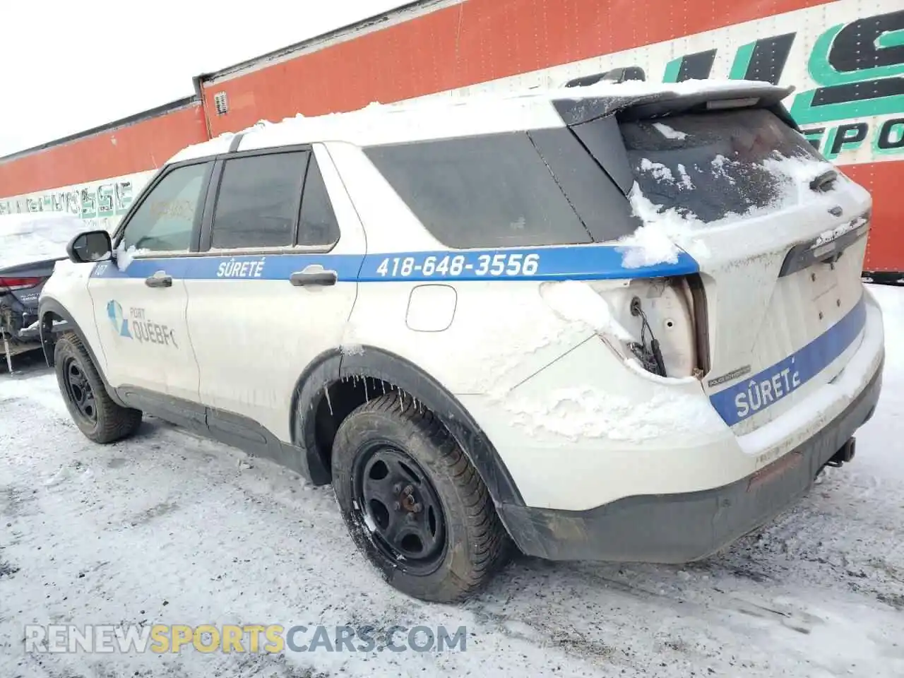 2 Photograph of a damaged car 1FM5K8AB6MGA08417 FORD EXPLORER 2021