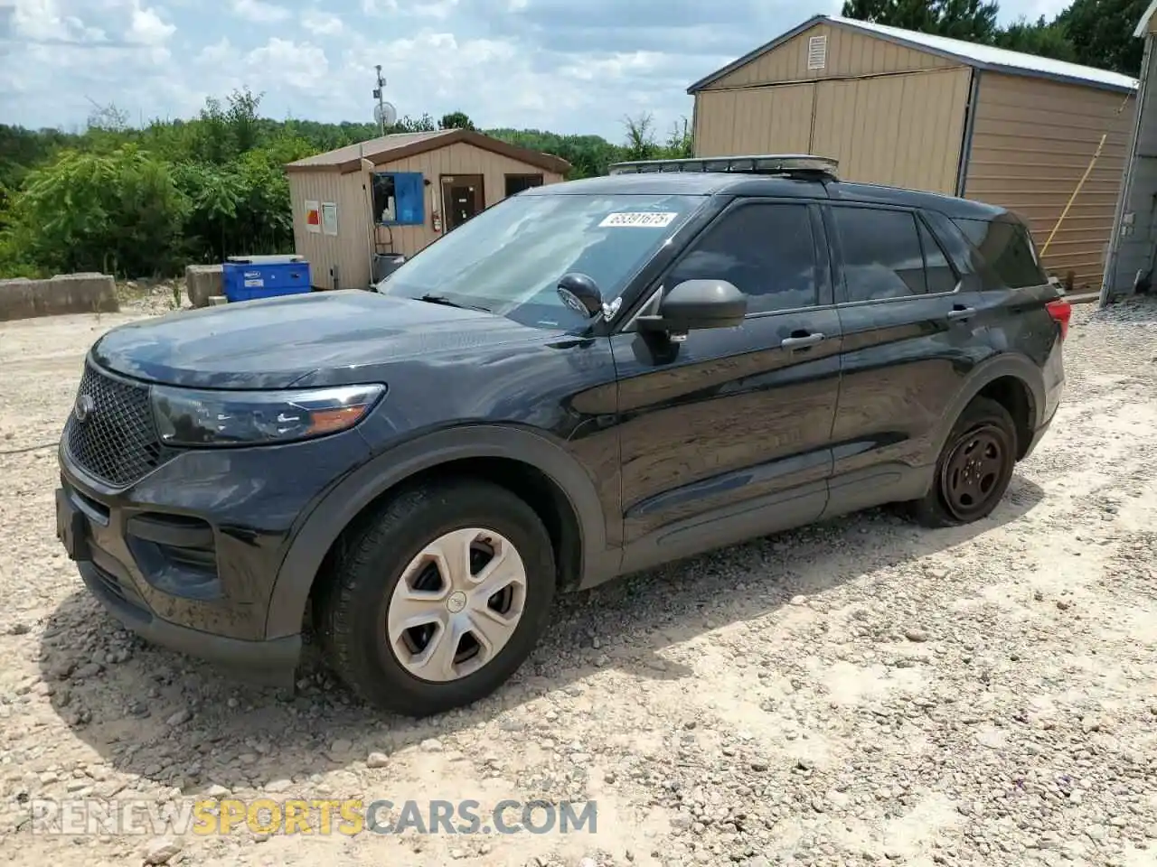 1 Photograph of a damaged car 1FM5K8AB6MGA43913 FORD EXPLORER 2021