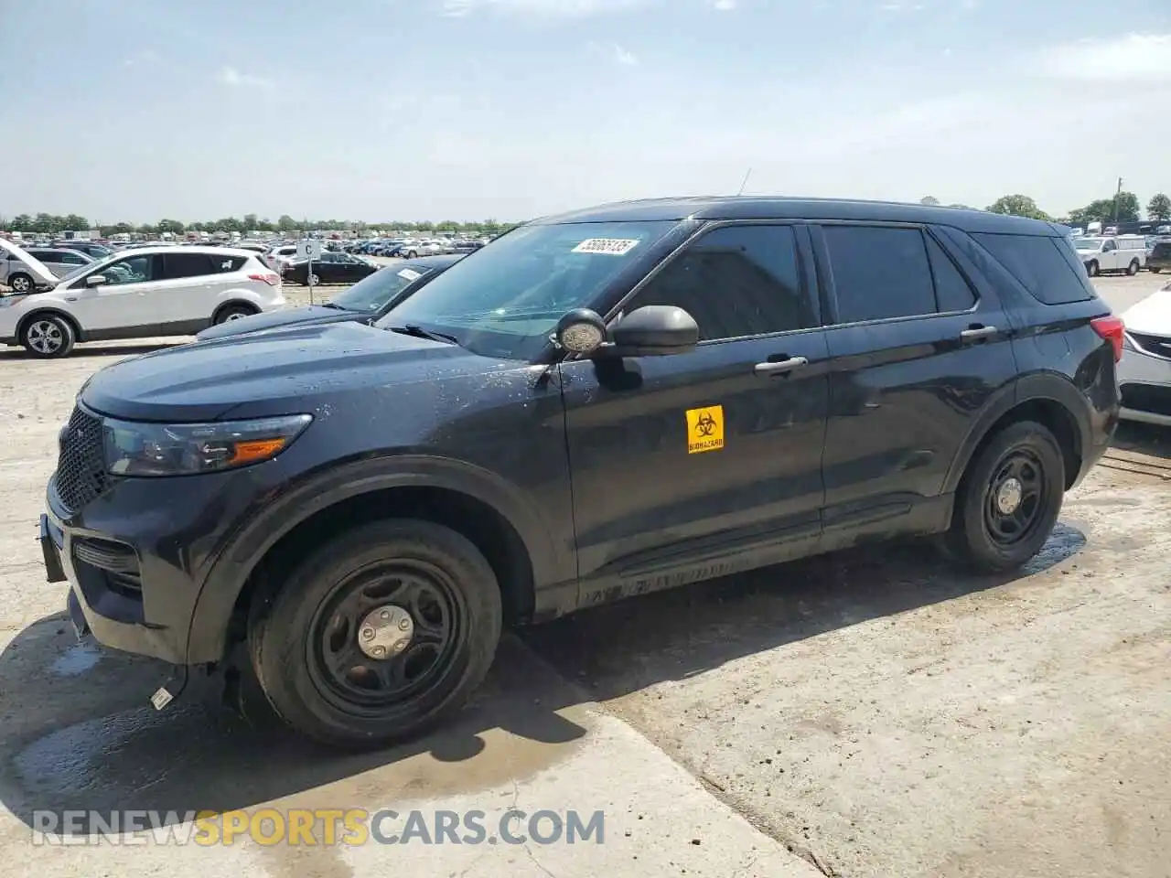 1 Photograph of a damaged car 1FM5K8AB6MGA44043 FORD EXPLORER 2021