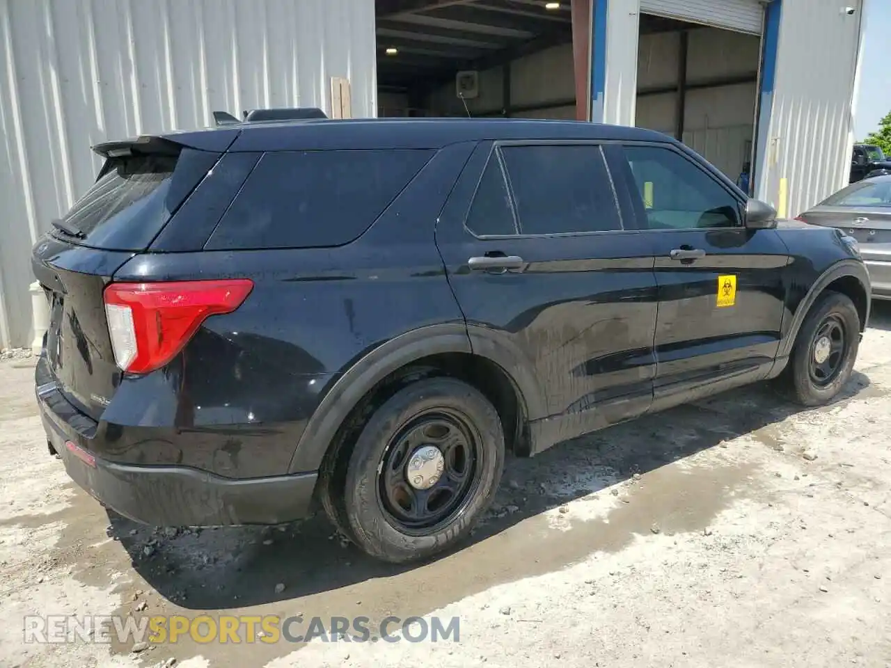 3 Photograph of a damaged car 1FM5K8AB6MGA44043 FORD EXPLORER 2021