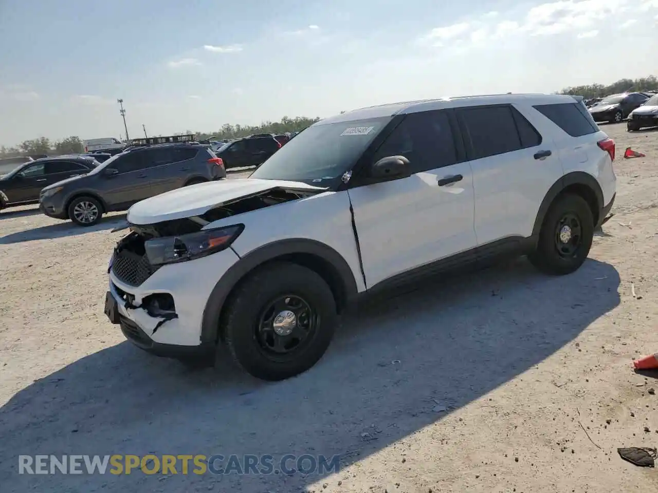 1 Photograph of a damaged car 1FM5K8AB6MGA64311 FORD EXPLORER 2021