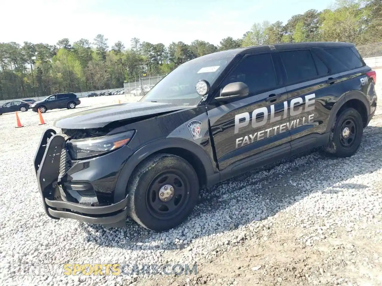 1 Photograph of a damaged car 1FM5K8AB6MGA65104 FORD EXPLORER 2021