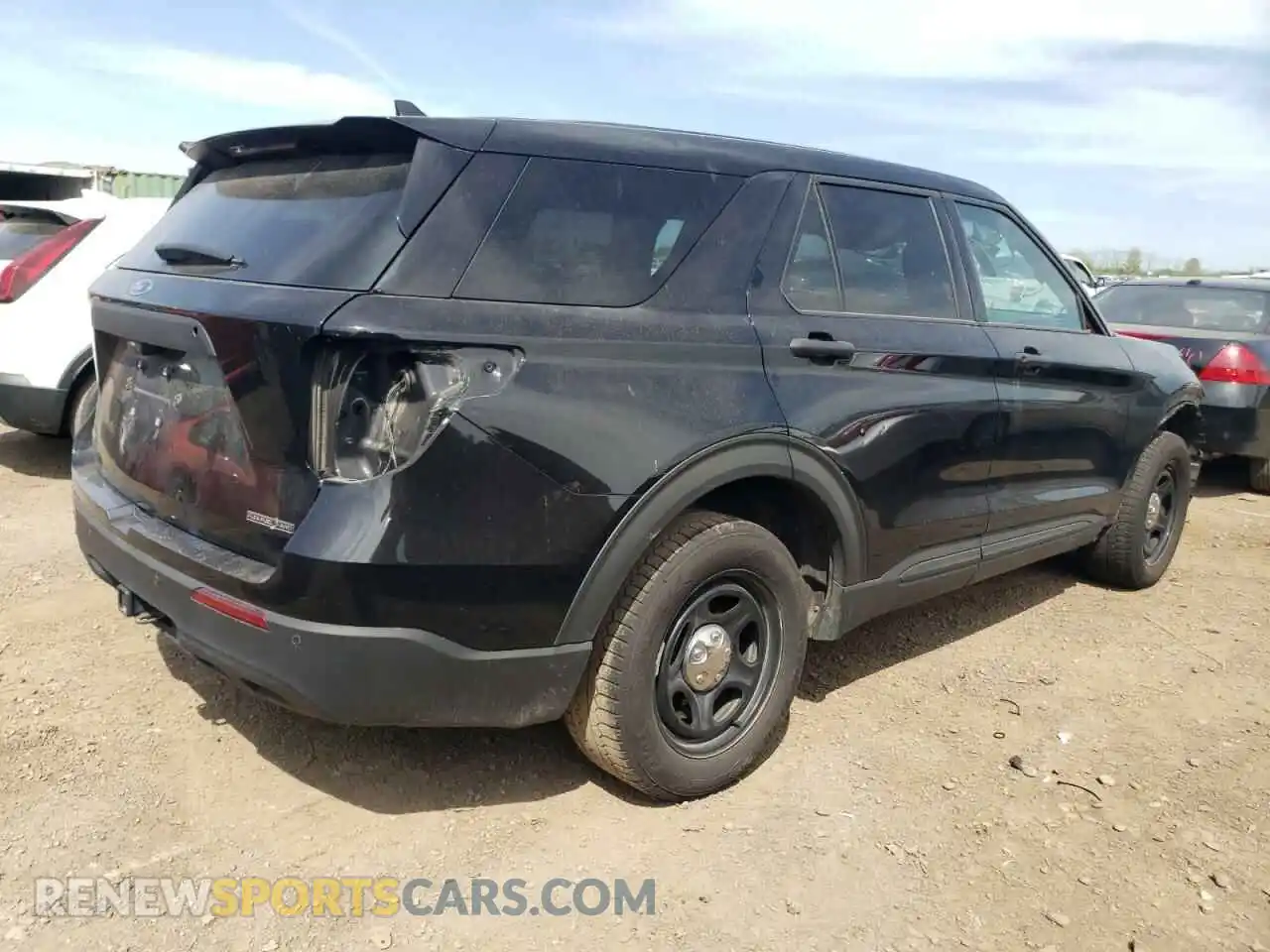 3 Photograph of a damaged car 1FM5K8AB6MGC00422 FORD EXPLORER 2021