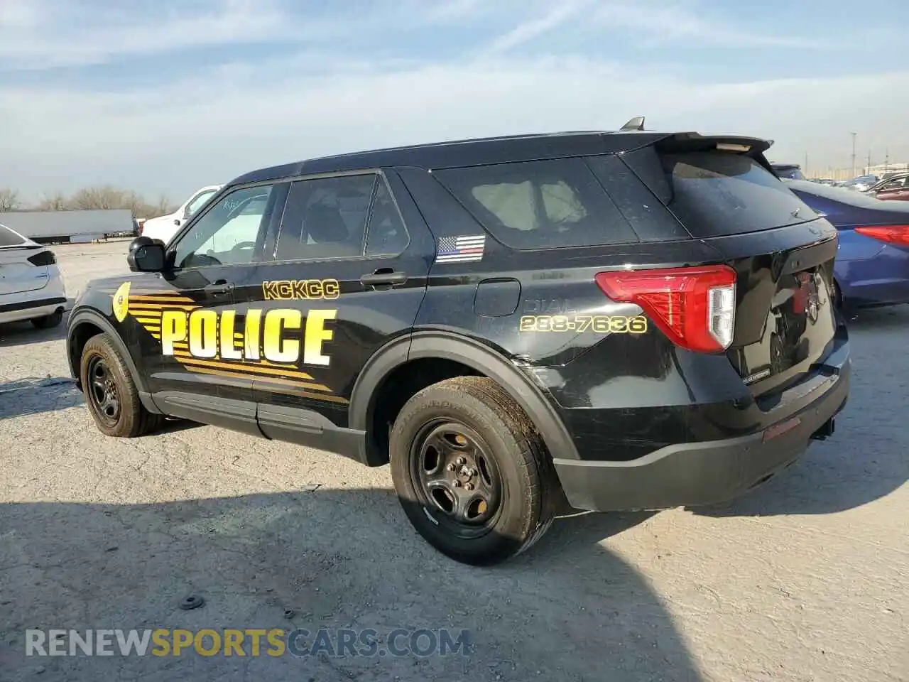 2 Photograph of a damaged car 1FM5K8AB6MGC00601 FORD EXPLORER 2021