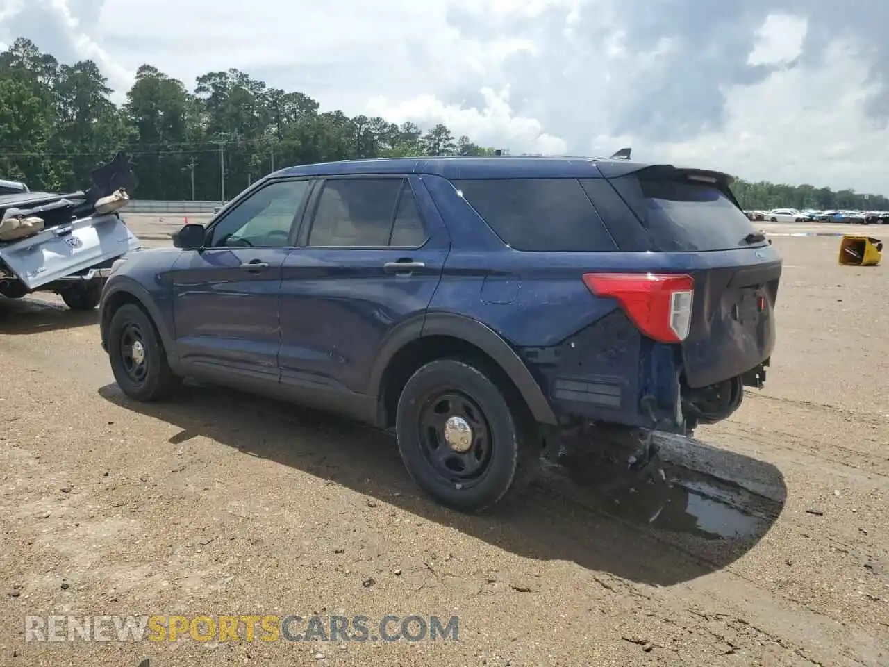 2 Photograph of a damaged car 1FM5K8AB6MGC03269 FORD EXPLORER 2021