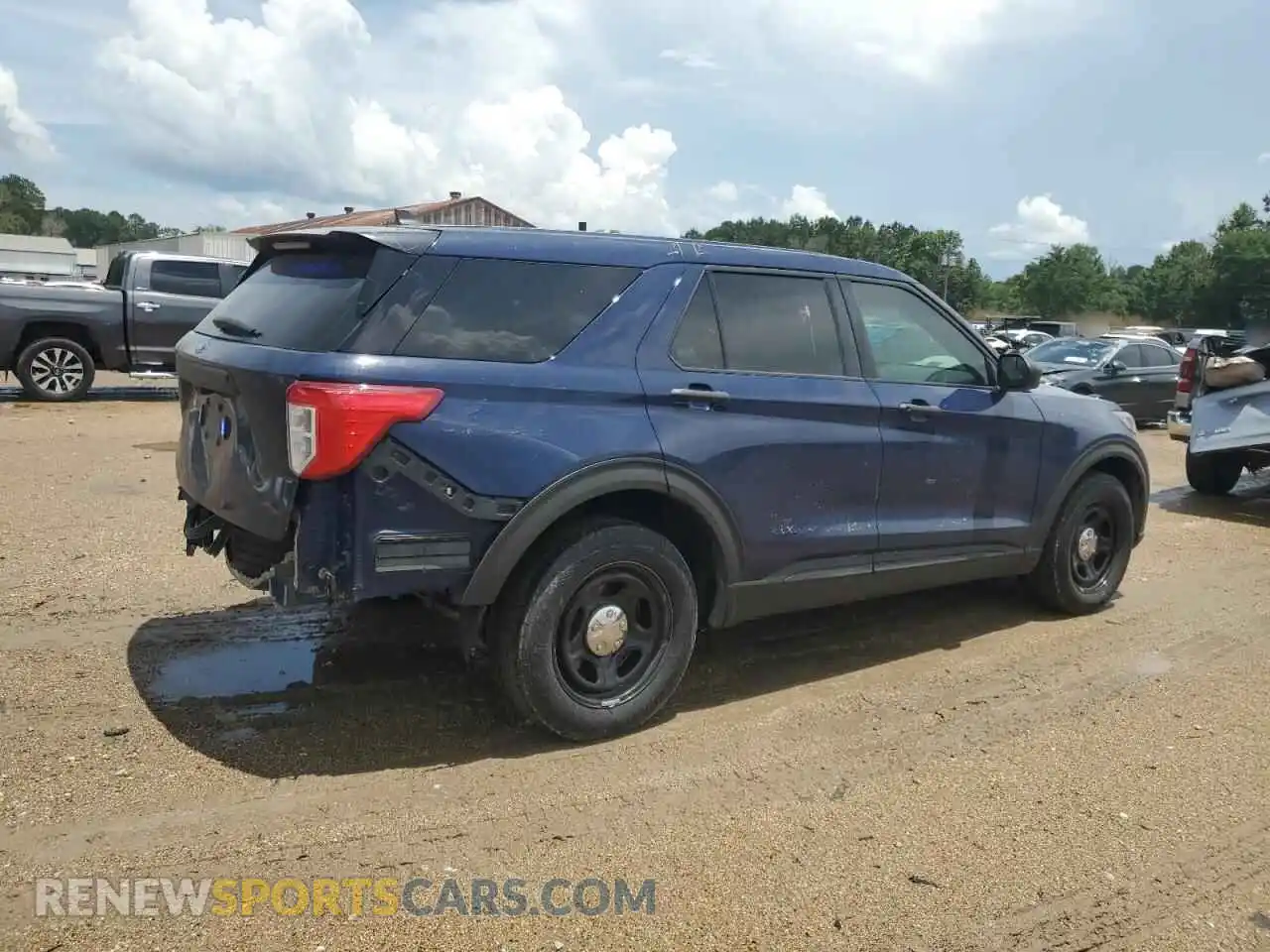 3 Photograph of a damaged car 1FM5K8AB6MGC03269 FORD EXPLORER 2021