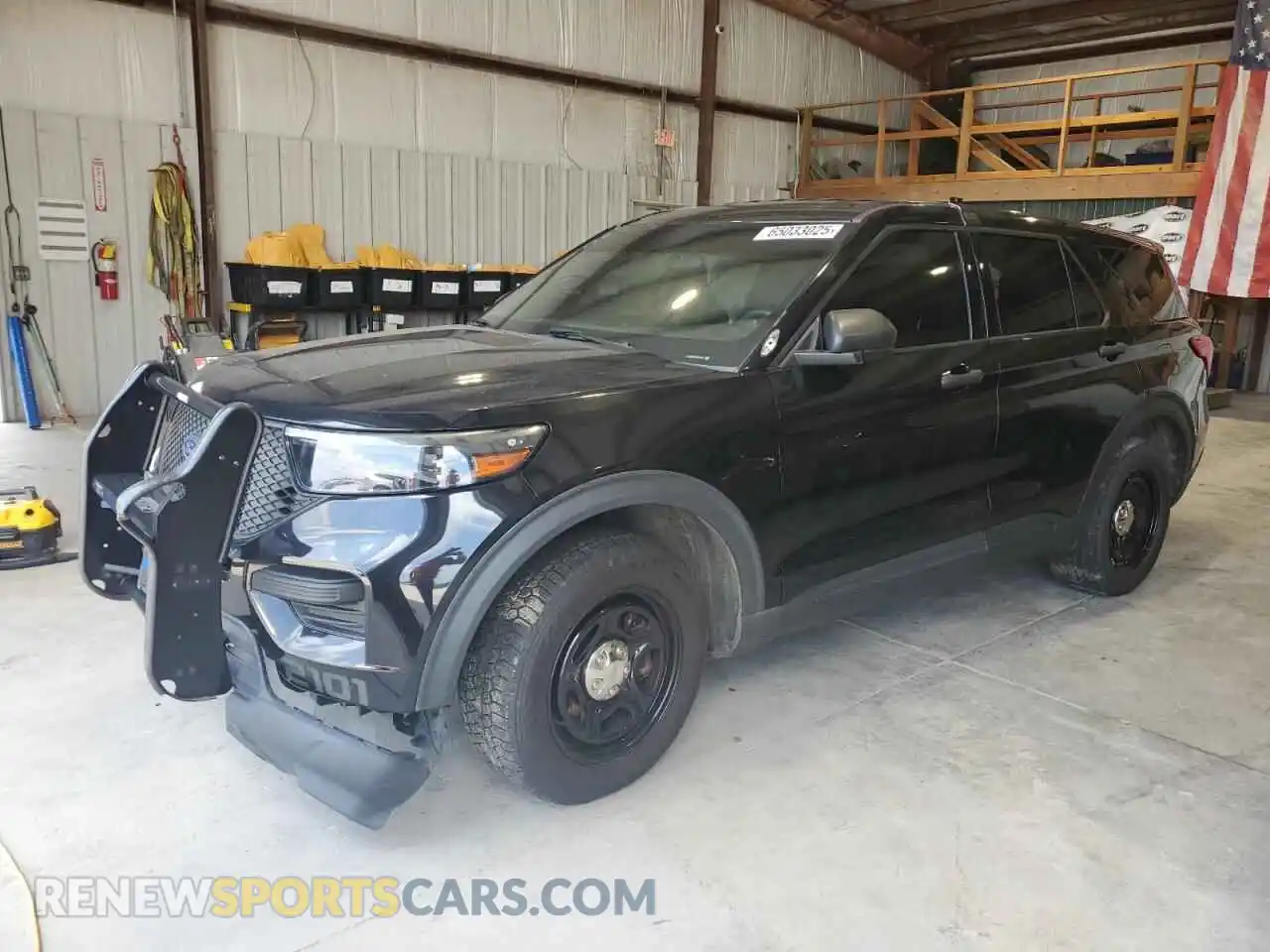 1 Photograph of a damaged car 1FM5K8AB7MGA50854 FORD EXPLORER 2021