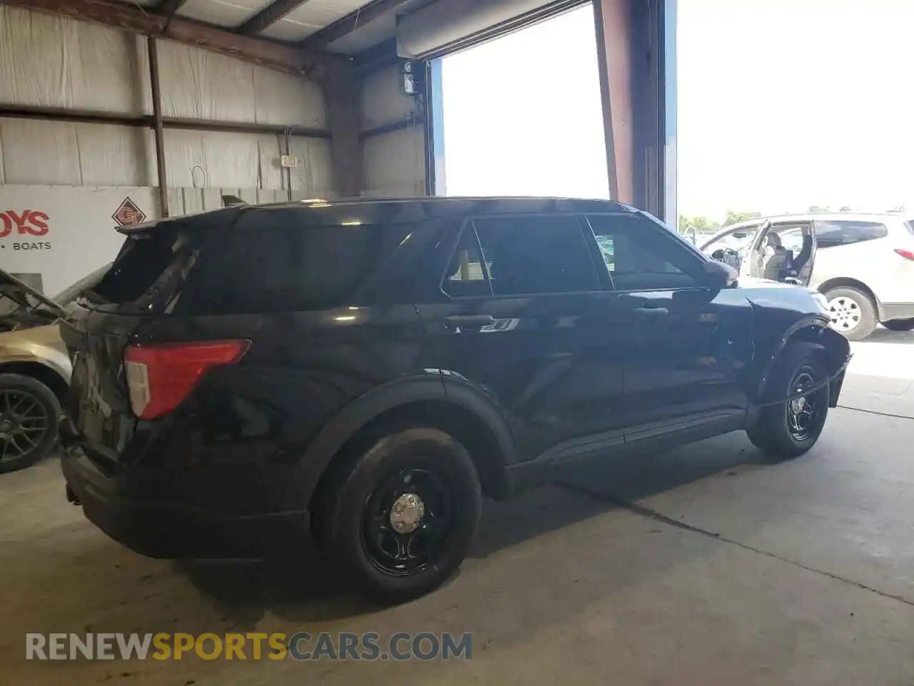 3 Photograph of a damaged car 1FM5K8AB7MGA50854 FORD EXPLORER 2021