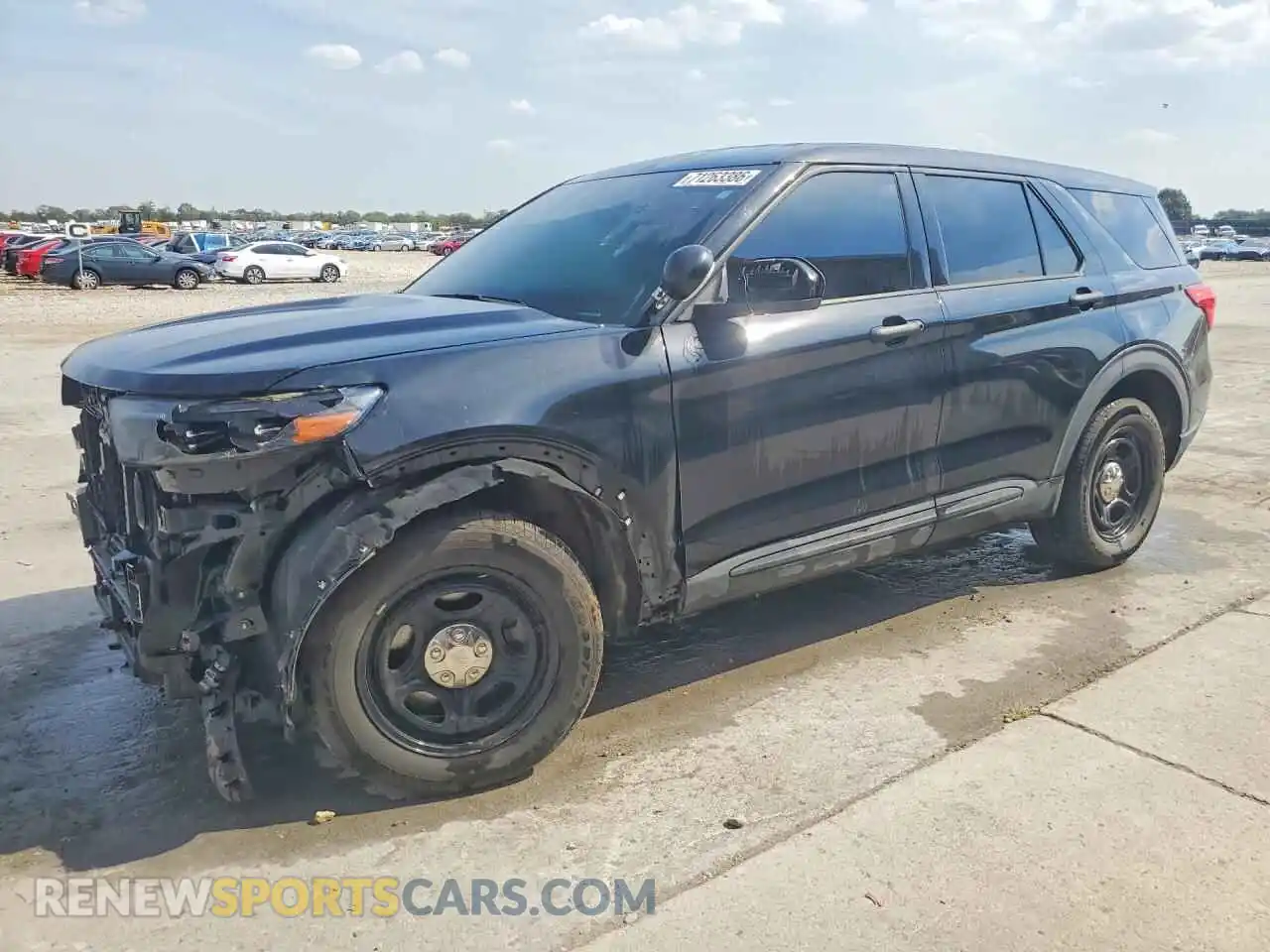 1 Photograph of a damaged car 1FM5K8AB8MGA64939 FORD EXPLORER 2021