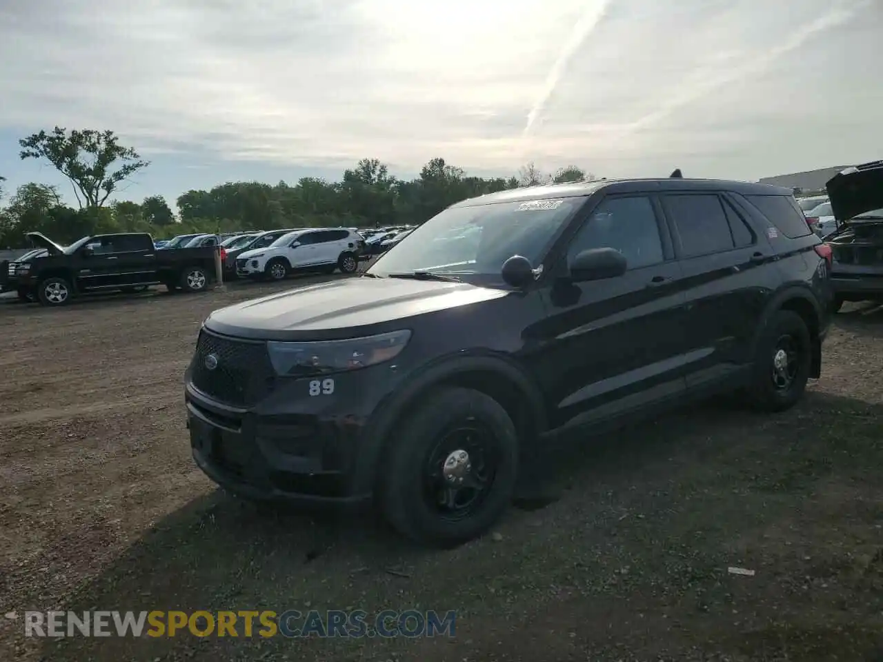 1 Photograph of a damaged car 1FM5K8AB9MGA18861 FORD EXPLORER 2021