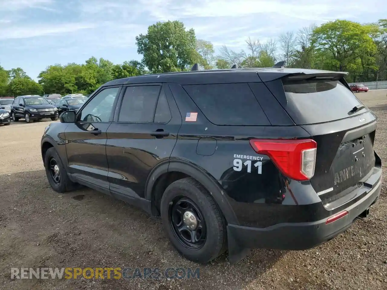 2 Photograph of a damaged car 1FM5K8AB9MGA18861 FORD EXPLORER 2021