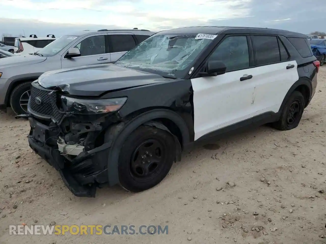 1 Photograph of a damaged car 1FM5K8AB9MGA43310 FORD EXPLORER 2021
