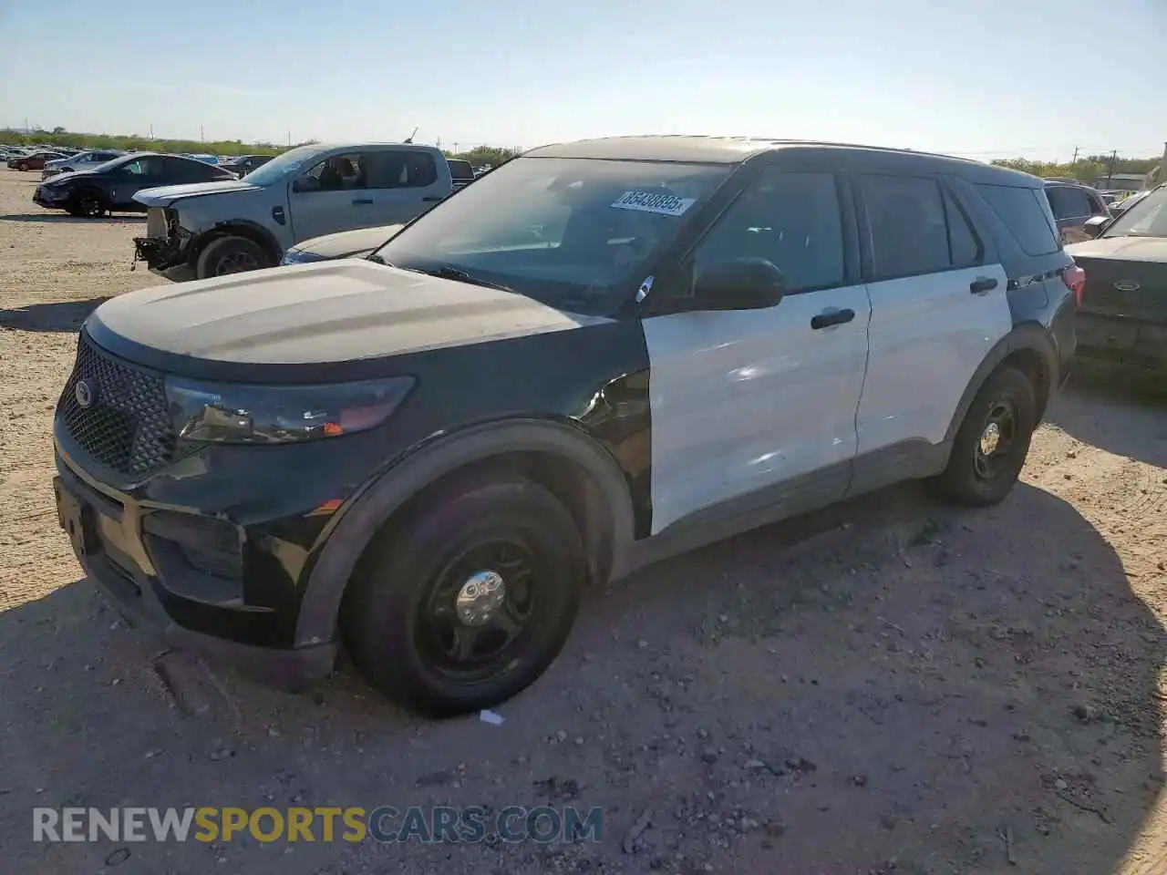 1 Photograph of a damaged car 1FM5K8AB9MGB04672 FORD EXPLORER 2021