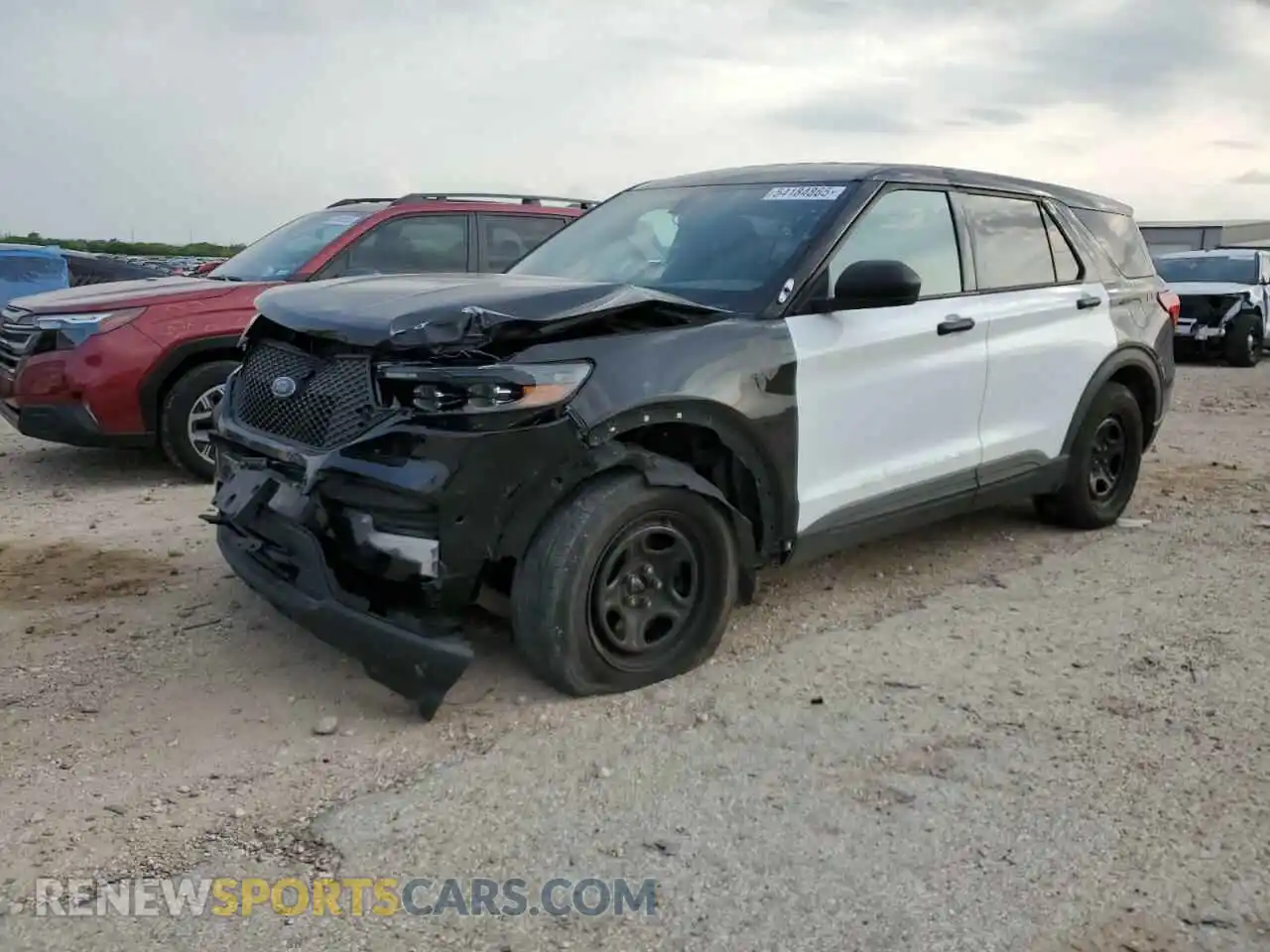 1 Photograph of a damaged car 1FM5K8AB9MGB99444 FORD EXPLORER 2021