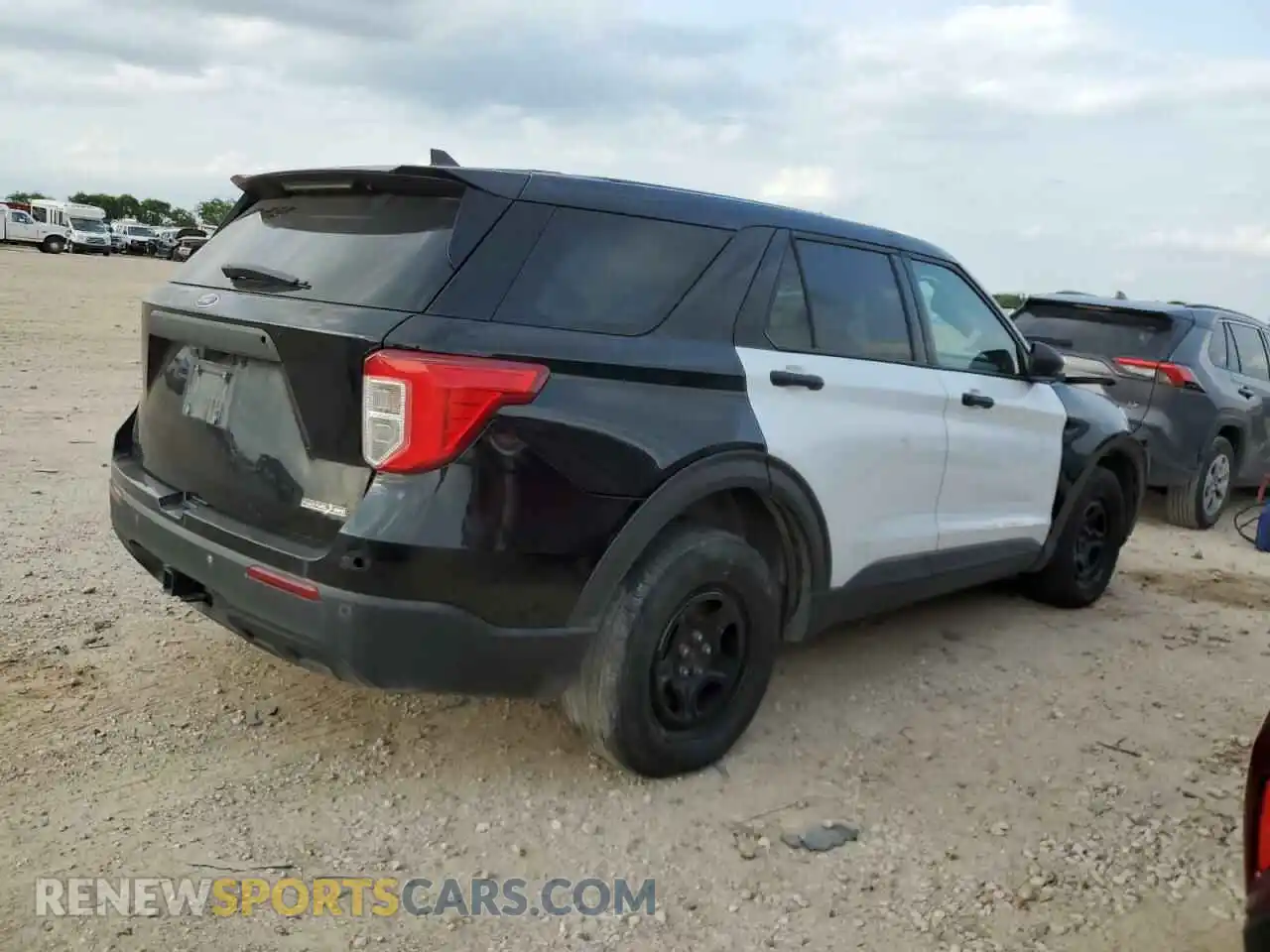 3 Photograph of a damaged car 1FM5K8AB9MGB99444 FORD EXPLORER 2021