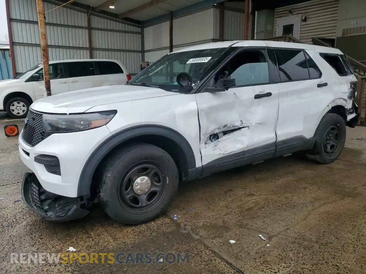 1 fotografías del automóvil dañado 1FM5K8AB9MGC36217 FORD EXPLORER 2021