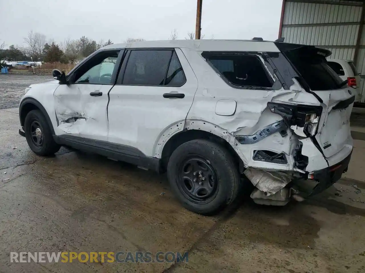2 fotografías del automóvil dañado 1FM5K8AB9MGC36217 FORD EXPLORER 2021