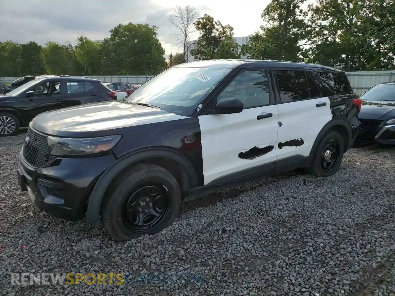 1 Photograph of a damaged car 1FM5K8AB9MGC41210 FORD EXPLORER 2021
