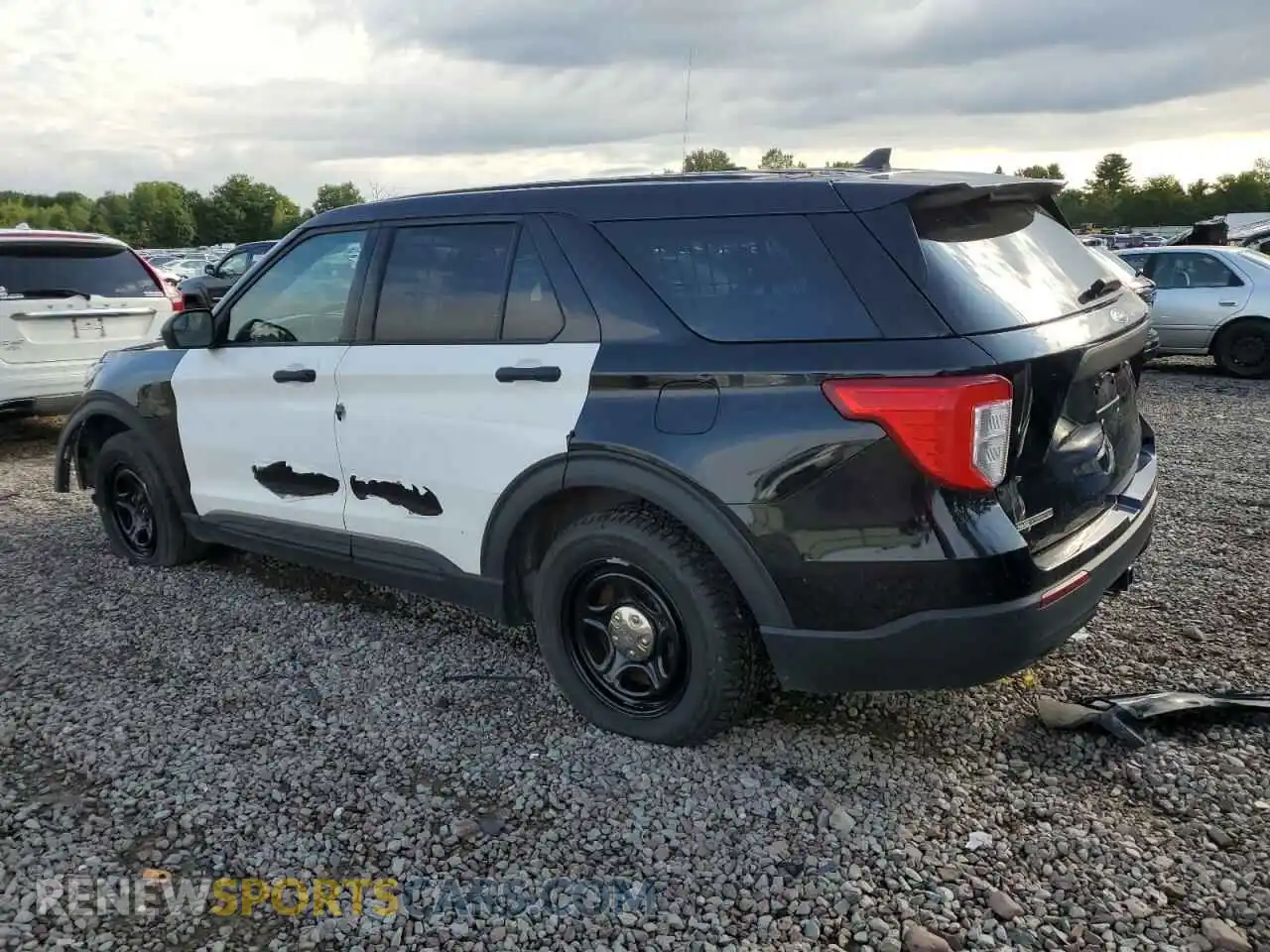 2 Photograph of a damaged car 1FM5K8AB9MGC41210 FORD EXPLORER 2021