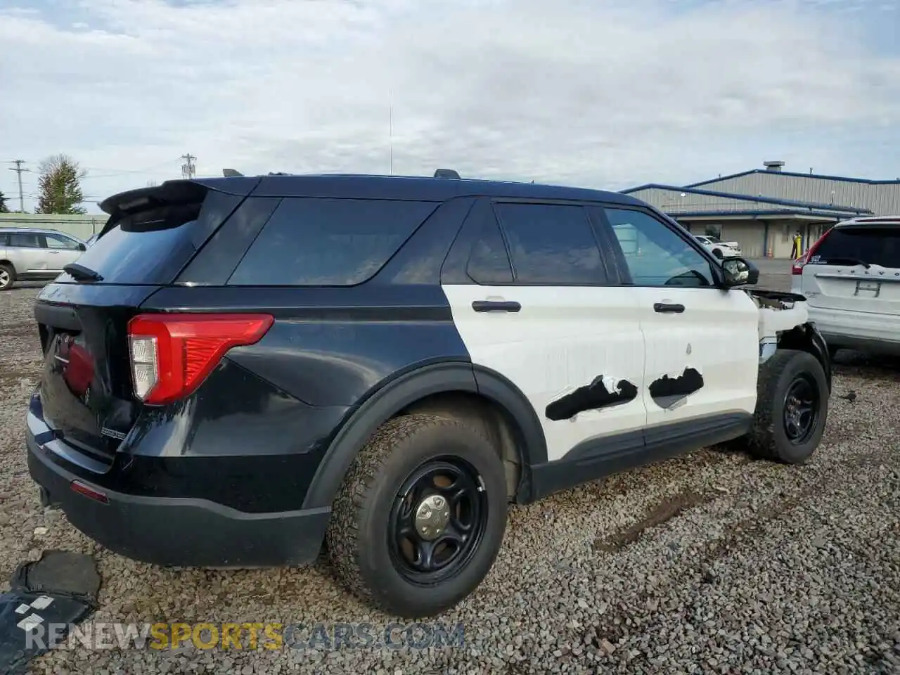 3 Photograph of a damaged car 1FM5K8AB9MGC41210 FORD EXPLORER 2021