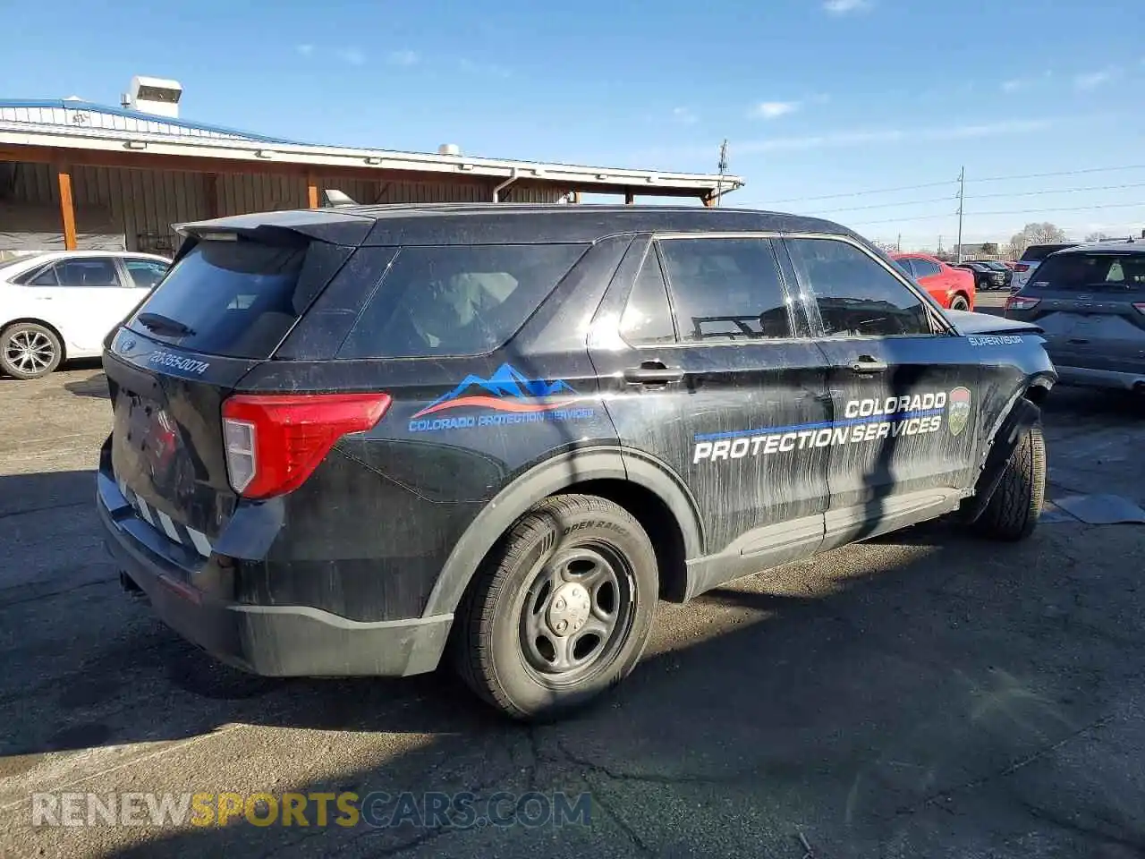 3 Photograph of a damaged car 1FM5K8AC0MGC38916 FORD EXPLORER 2021