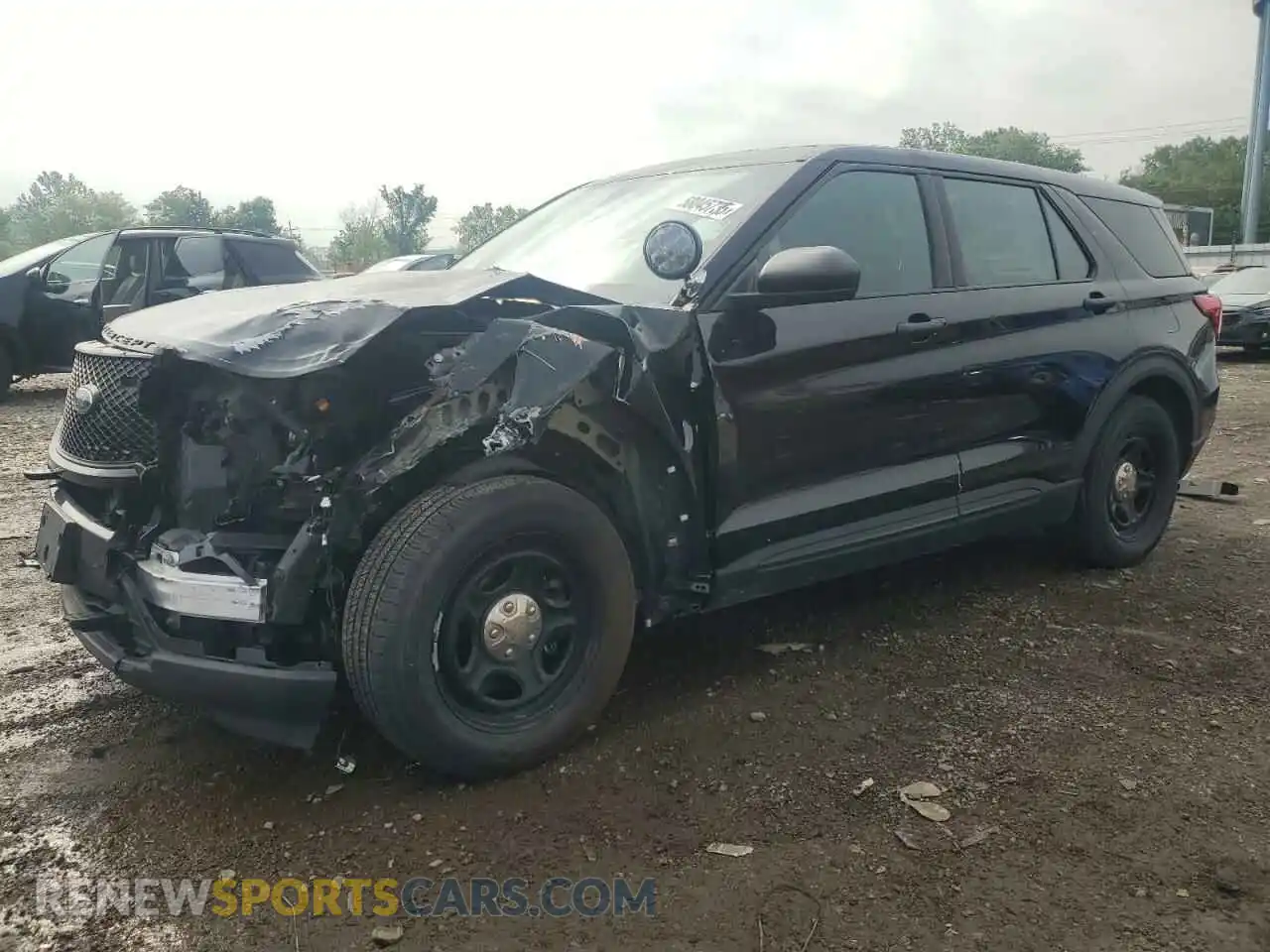1 Photograph of a damaged car 1FM5K8AC0MNA11740 FORD EXPLORER 2021