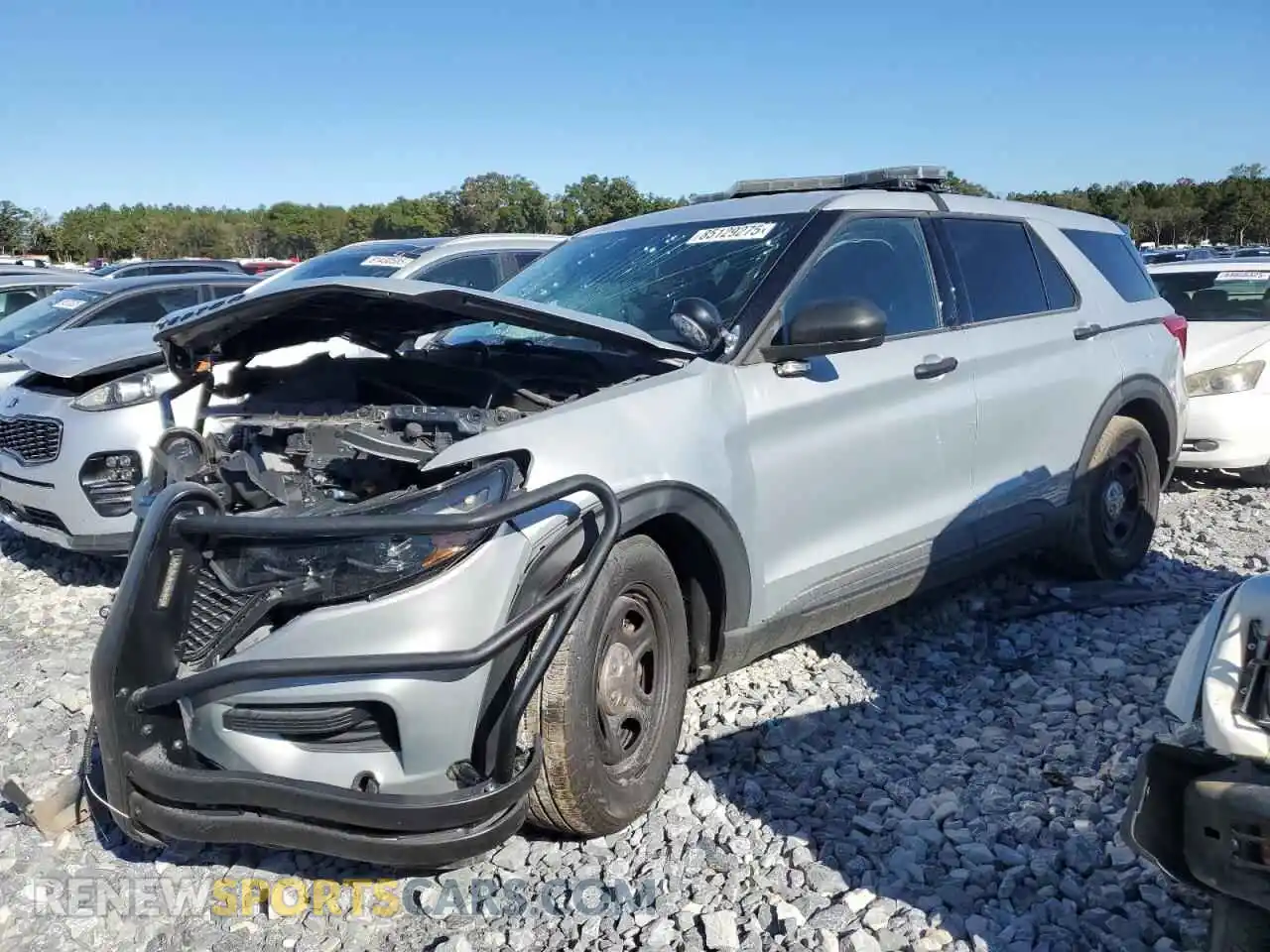 1 Photograph of a damaged car 1FM5K8AC7MNA08673 FORD EXPLORER 2021