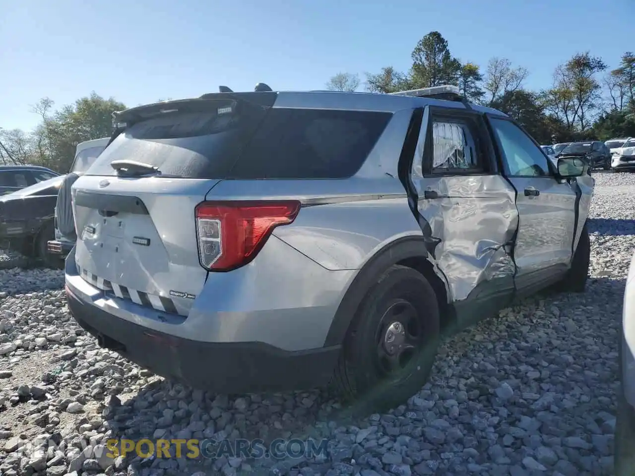3 Photograph of a damaged car 1FM5K8AC7MNA08673 FORD EXPLORER 2021
