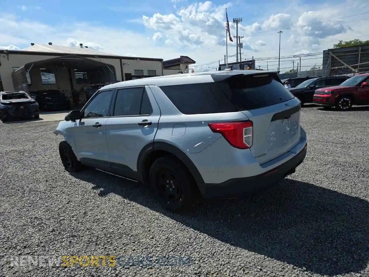 2 Photograph of a damaged car 1FM5K8AW1MNA16164 FORD EXPLORER 2021