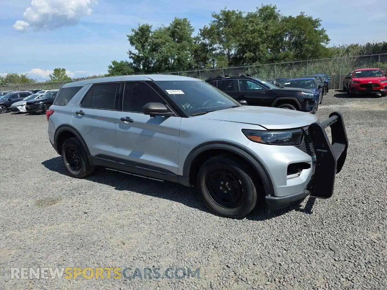 3 Photograph of a damaged car 1FM5K8AW1MNA16164 FORD EXPLORER 2021