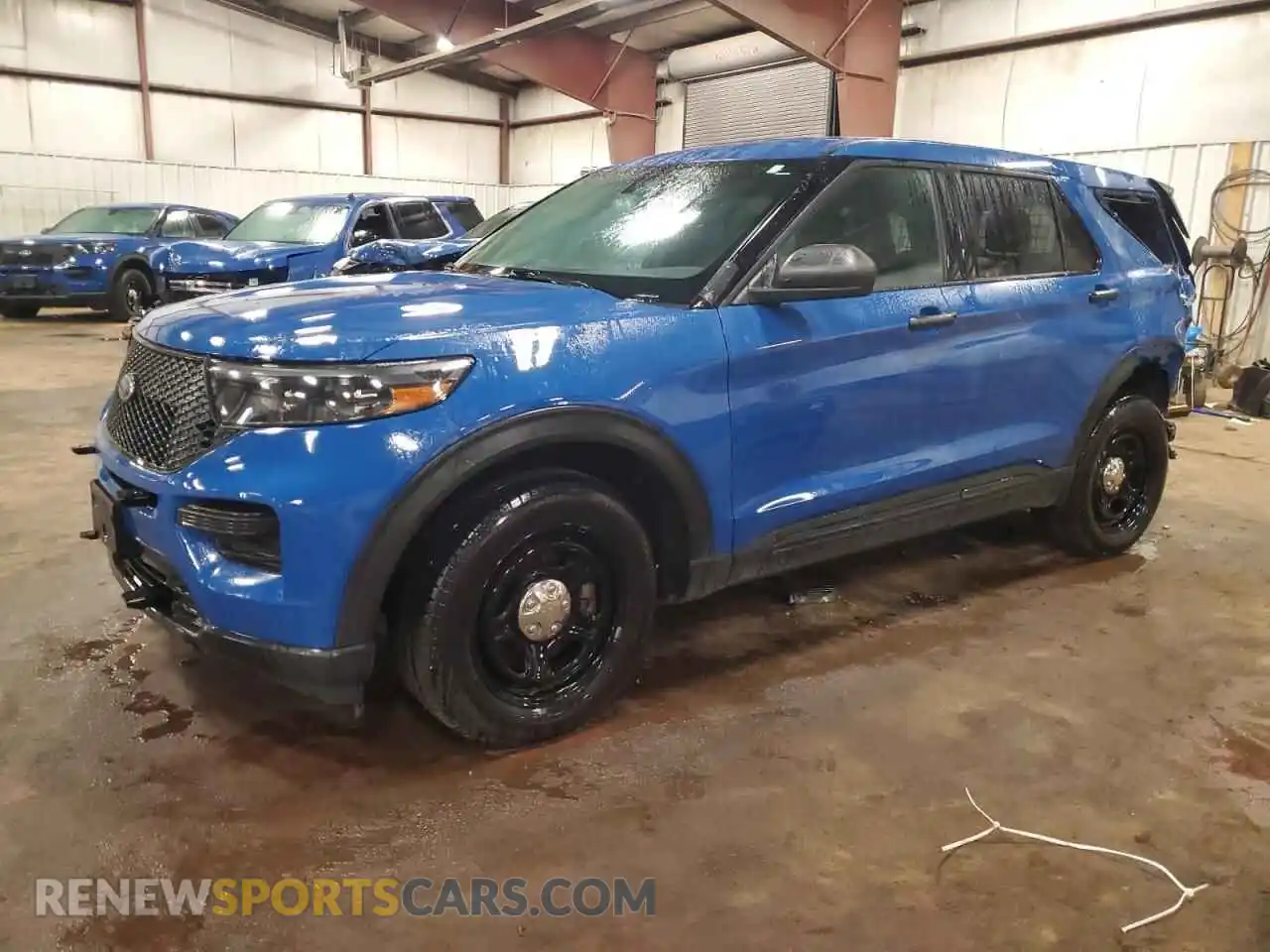 1 Photograph of a damaged car 1FM5K8AW1MNA19114 FORD EXPLORER 2021