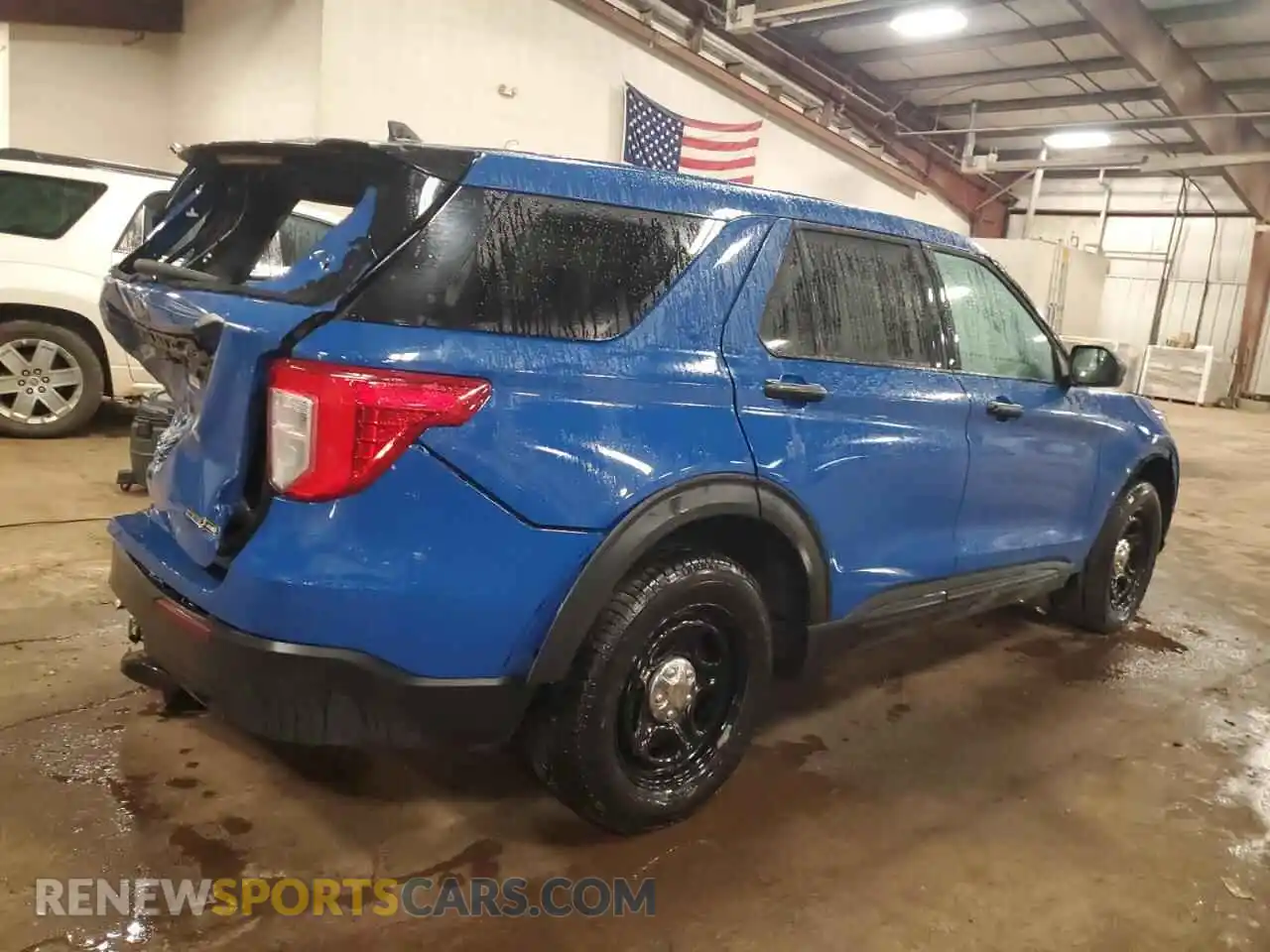 3 Photograph of a damaged car 1FM5K8AW1MNA19114 FORD EXPLORER 2021
