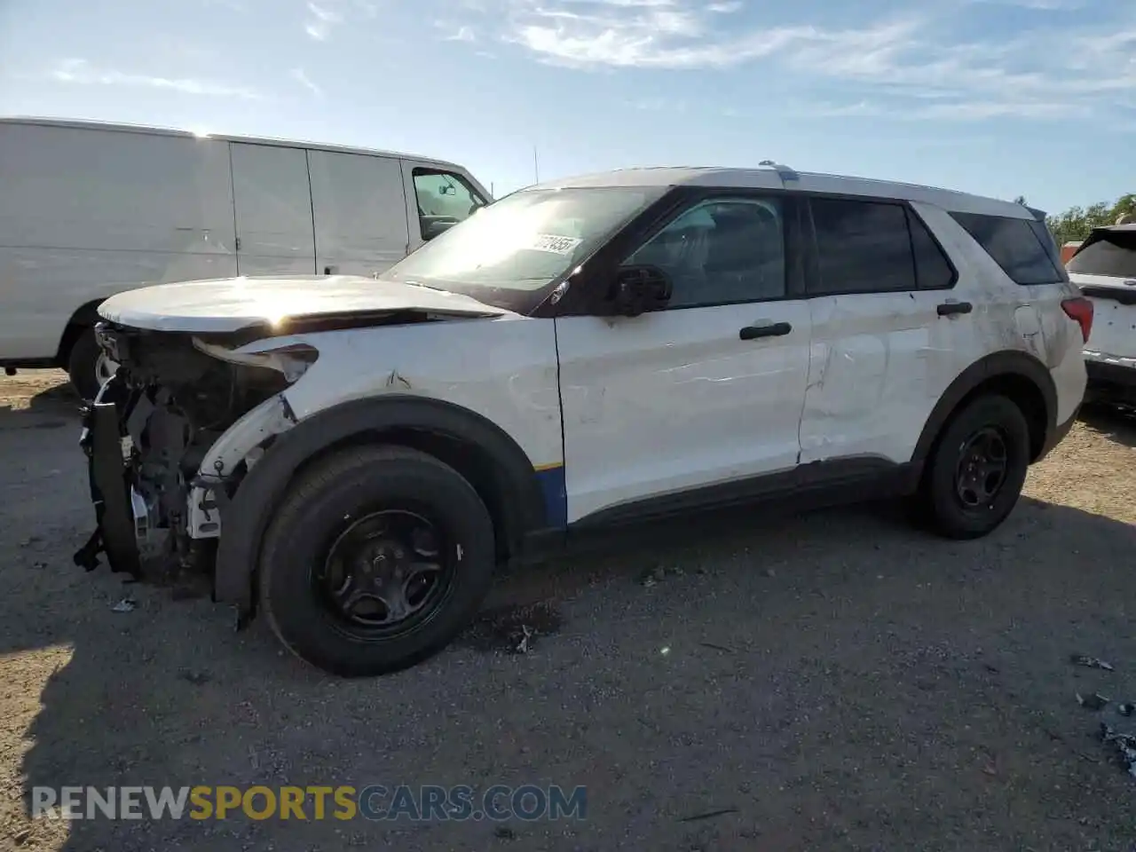 1 Photograph of a damaged car 1FM5K8AW2MNA22717 FORD EXPLORER 2021