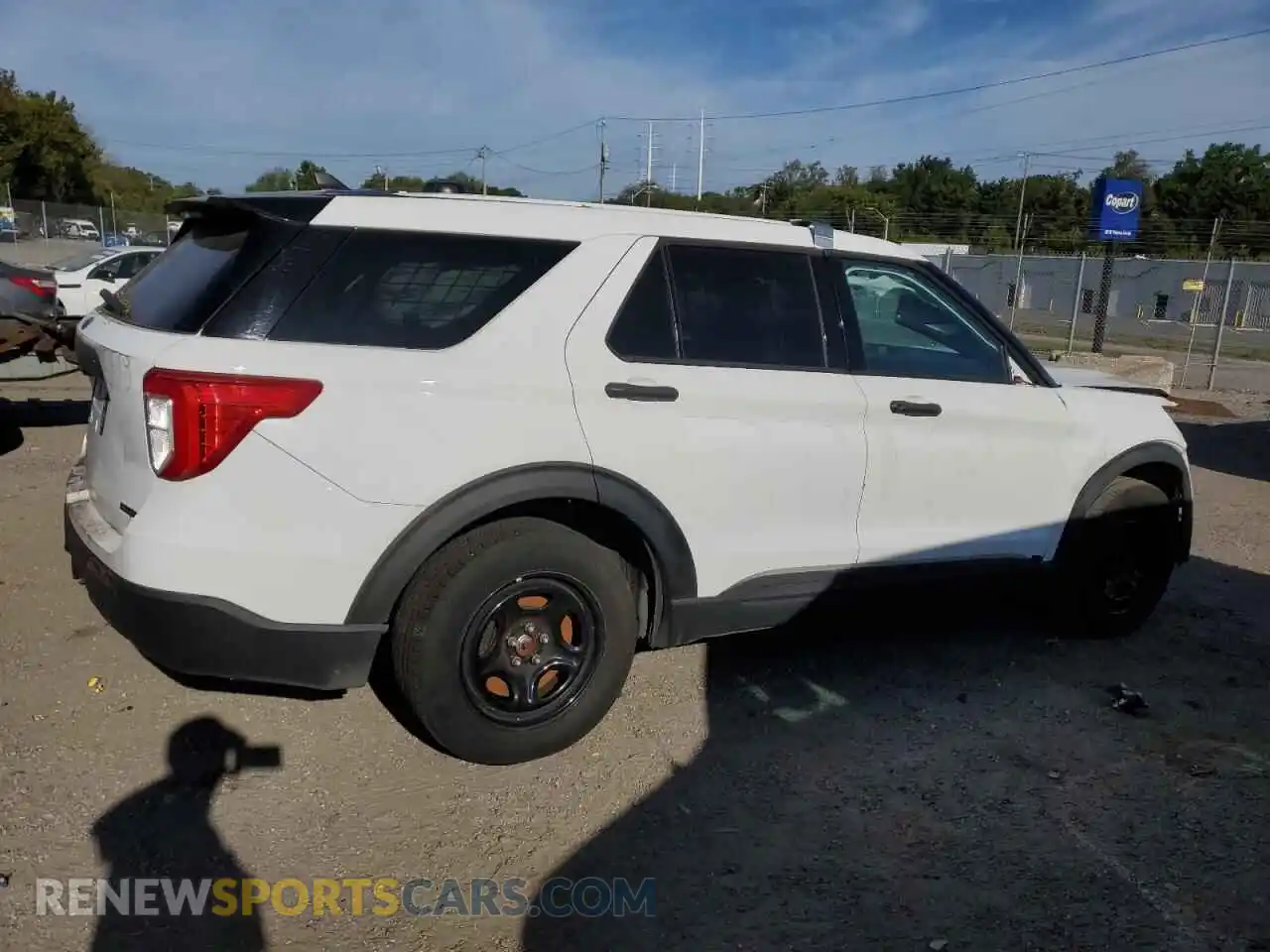 3 Photograph of a damaged car 1FM5K8AW2MNA22717 FORD EXPLORER 2021