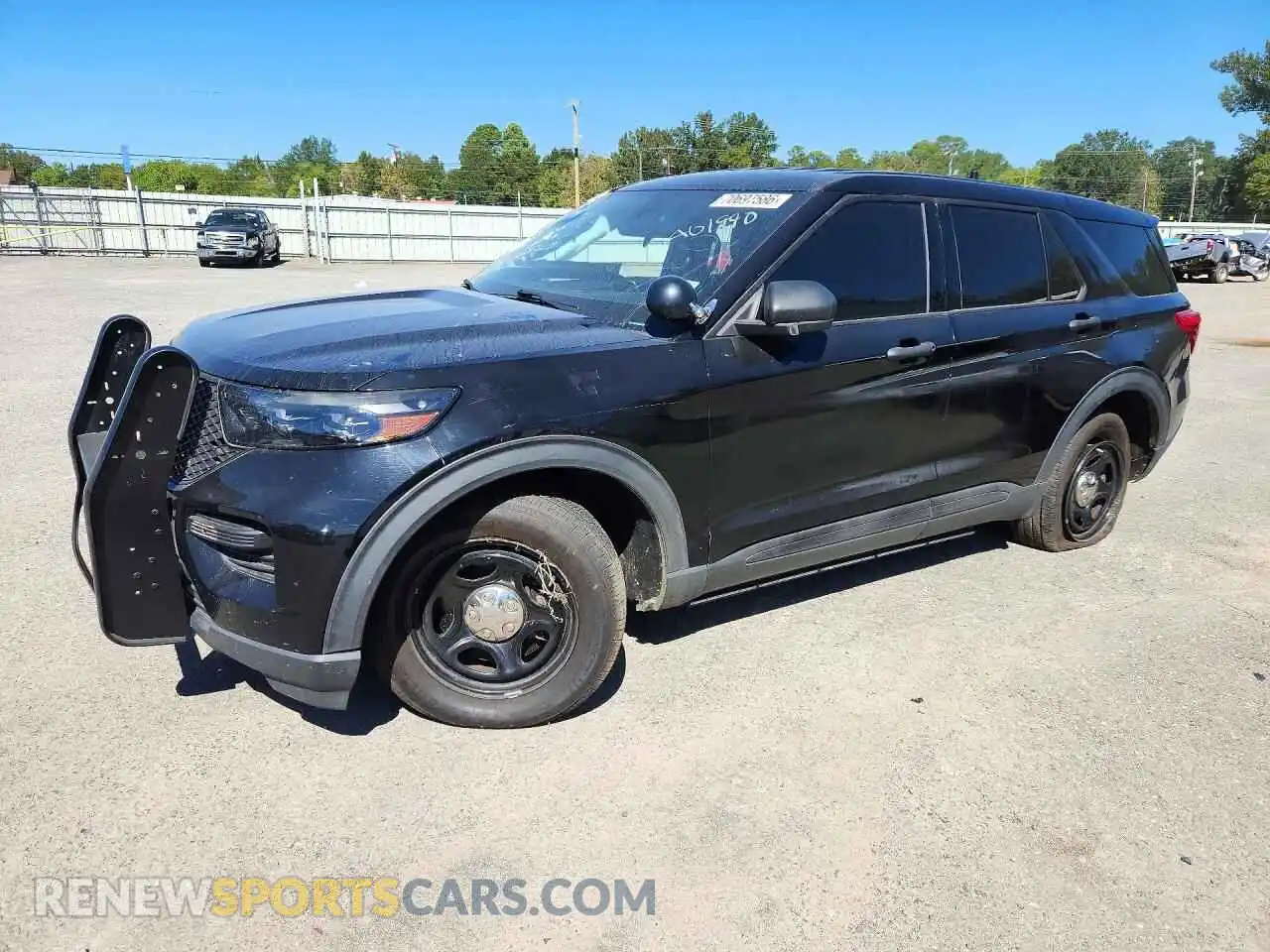 1 Photograph of a damaged car 1FM5K8AW3MNA01990 FORD EXPLORER 2021
