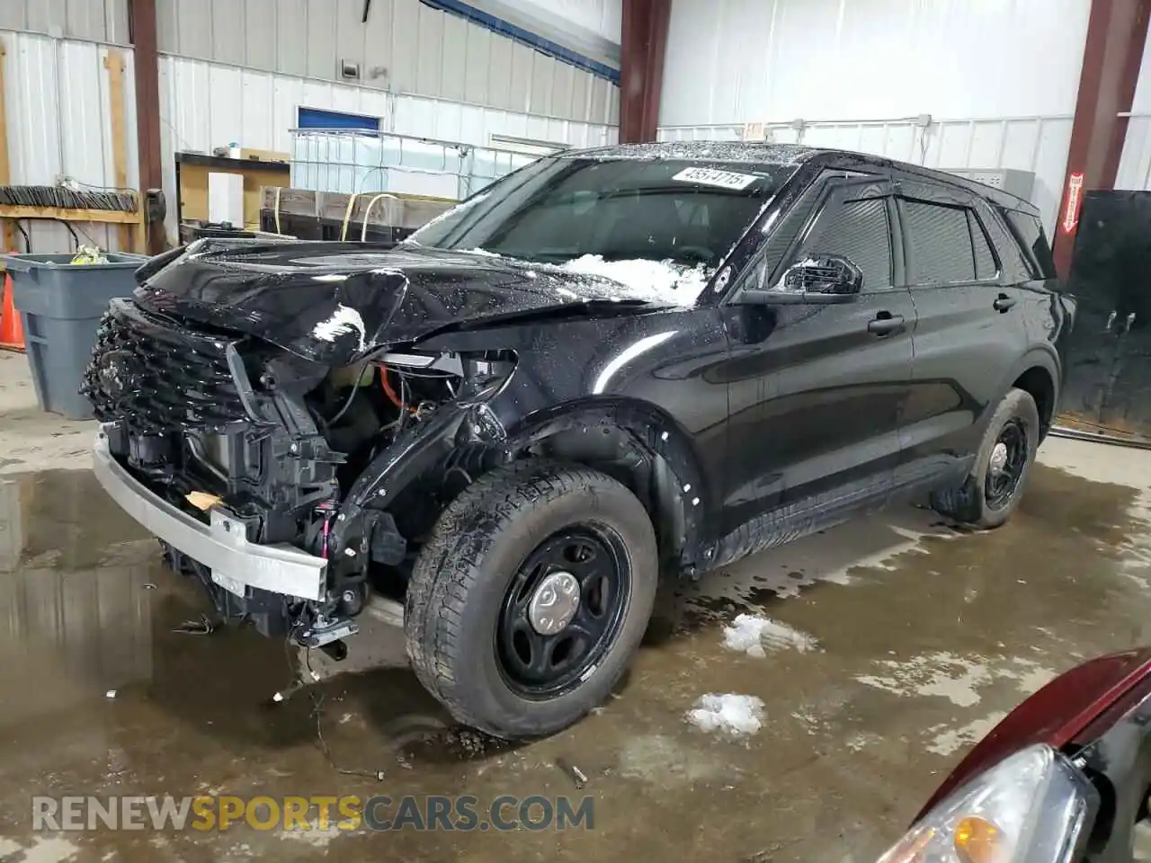 1 Photograph of a damaged car 1FM5K8AW3MNA04663 FORD EXPLORER 2021