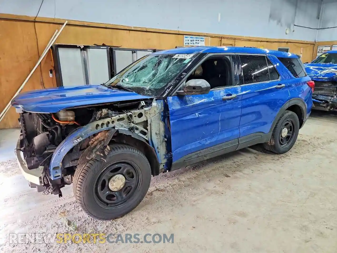 1 Photograph of a damaged car 1FM5K8AW3MNA16179 FORD EXPLORER 2021