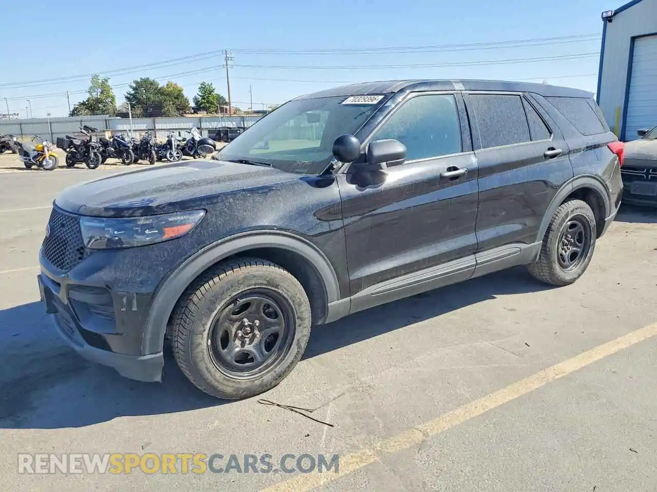 1 Photograph of a damaged car 1FM5K8AW4MNA07104 FORD EXPLORER 2021