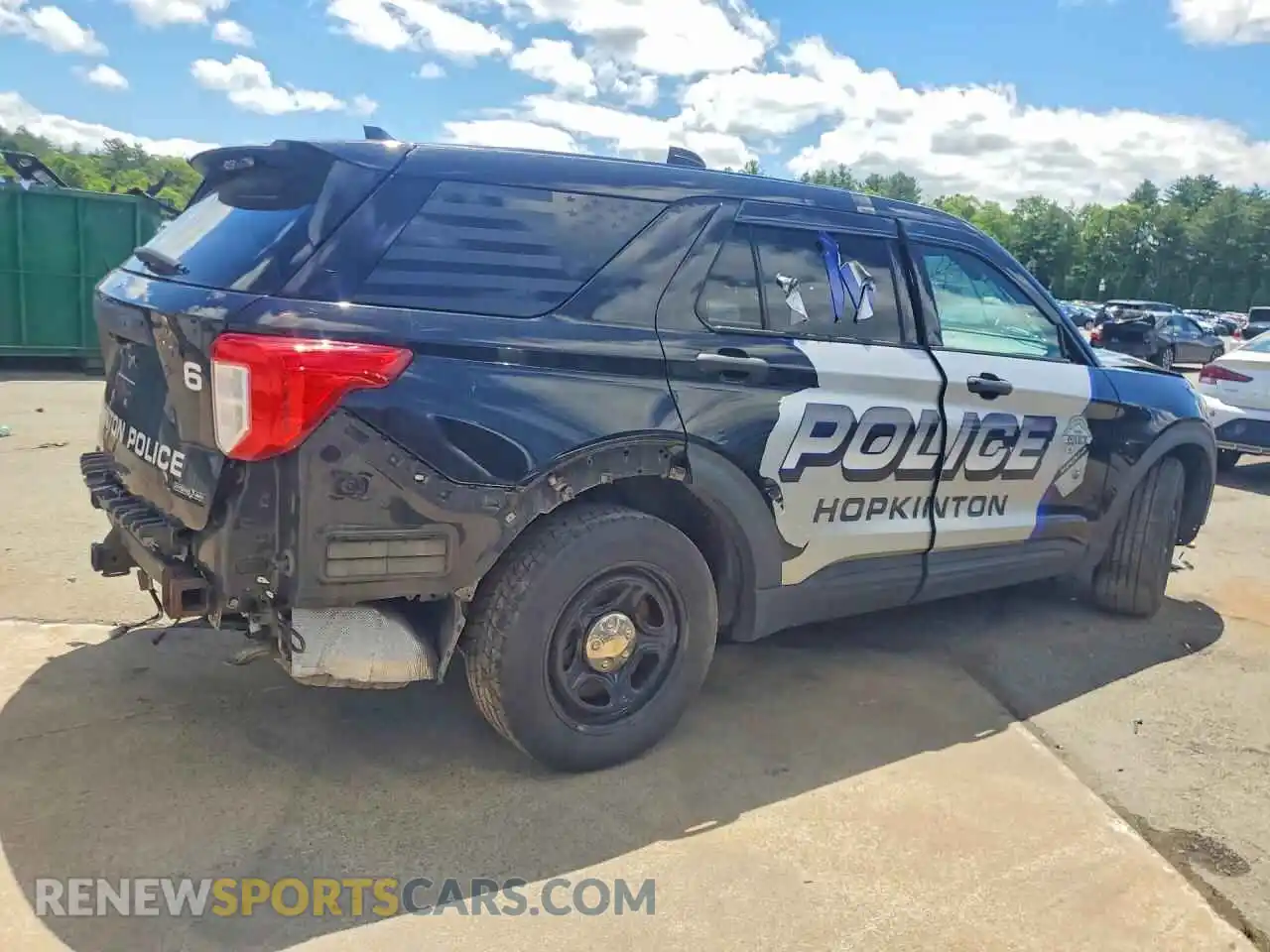 3 Photograph of a damaged car 1FM5K8AW4MNA17101 FORD EXPLORER 2021