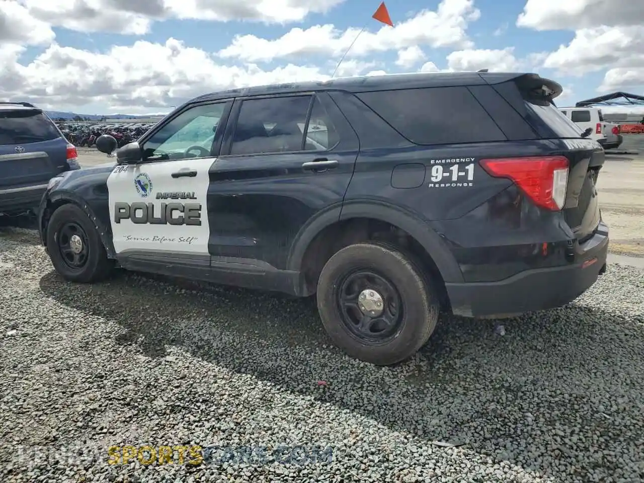 2 Photograph of a damaged car 1FM5K8AW7MNA04682 FORD EXPLORER 2021
