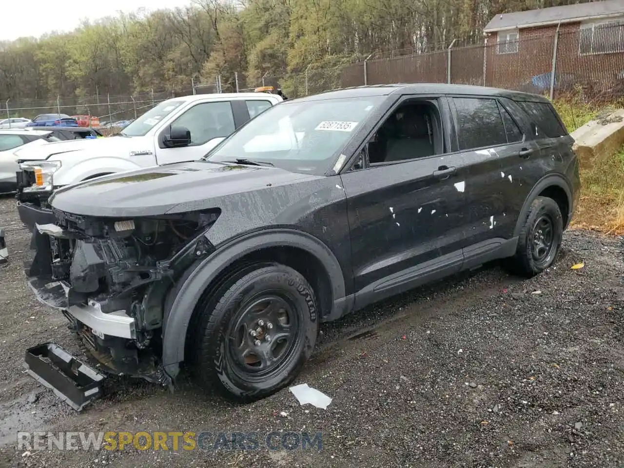 1 Photograph of a damaged car 1FM5K8AW7MNA07050 FORD EXPLORER 2021