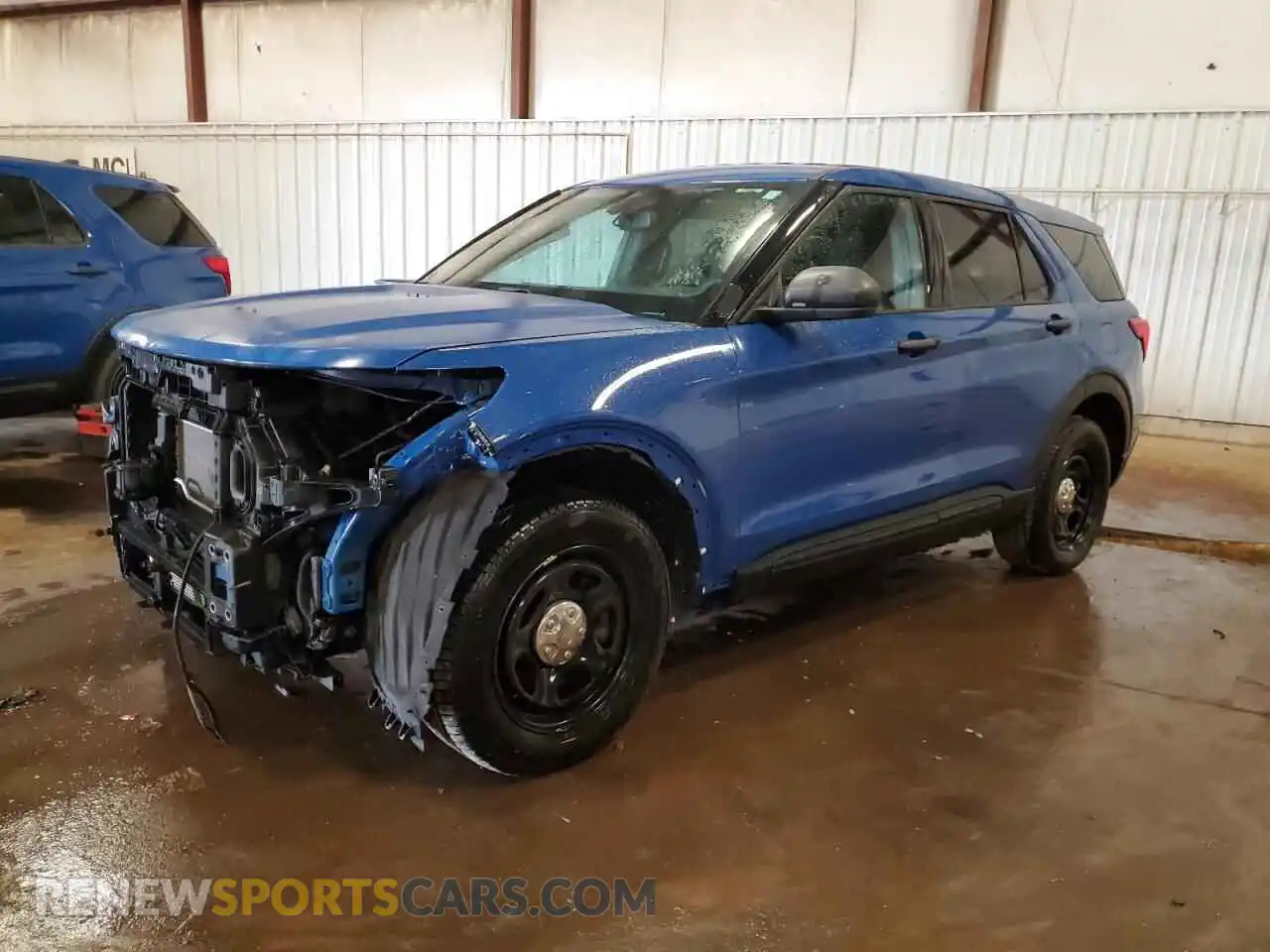 1 Photograph of a damaged car 1FM5K8AW8MNA16212 FORD EXPLORER 2021