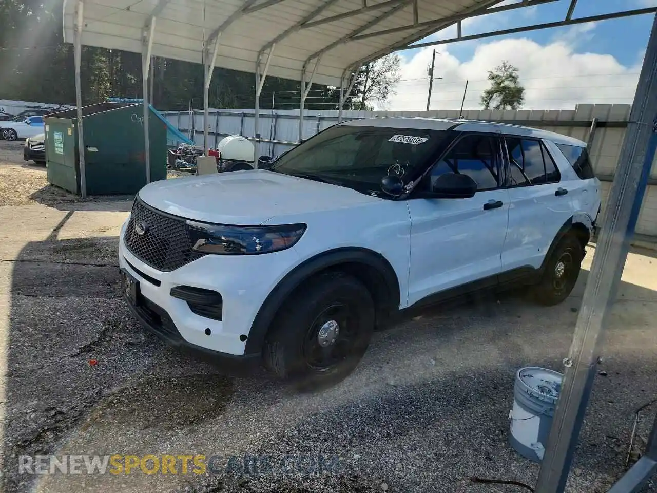 1 fotografías del automóvil dañado 1FM5K8AW8MNA20308 FORD EXPLORER 2021