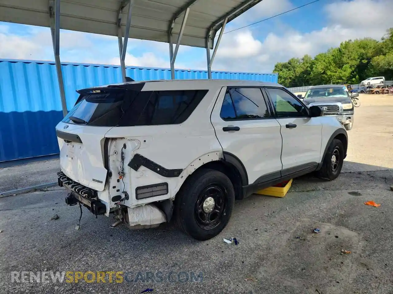 3 fotografías del automóvil dañado 1FM5K8AW8MNA20308 FORD EXPLORER 2021