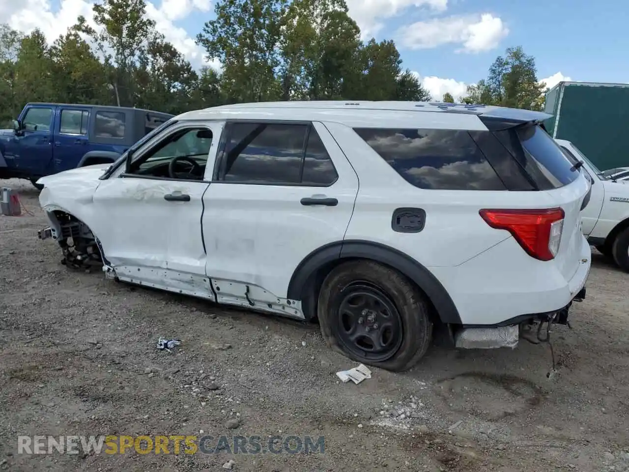 2 Photograph of a damaged car 1FM5K8AW9MNA22164 FORD EXPLORER 2021