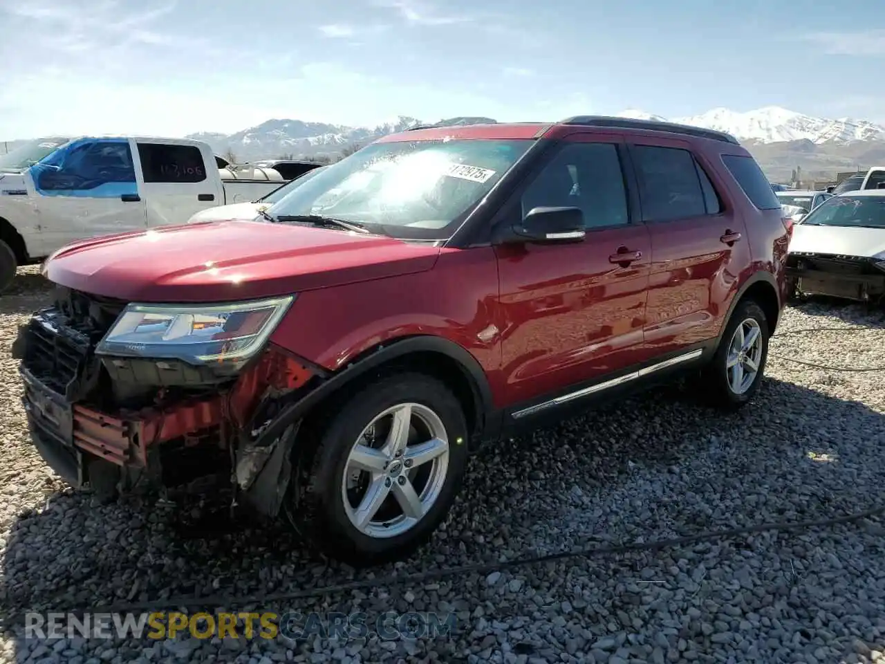 1 Photograph of a damaged car 1FM5K8DH6GGC86724 FORD EXPLORER 2021